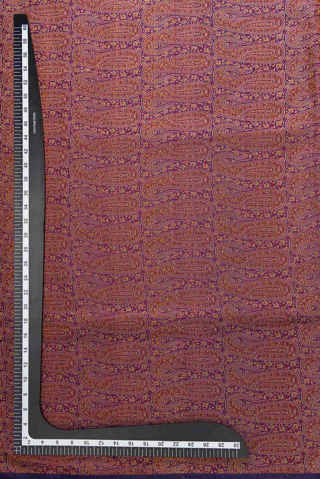 Navy Blue Banarasi Silk Dress Material
