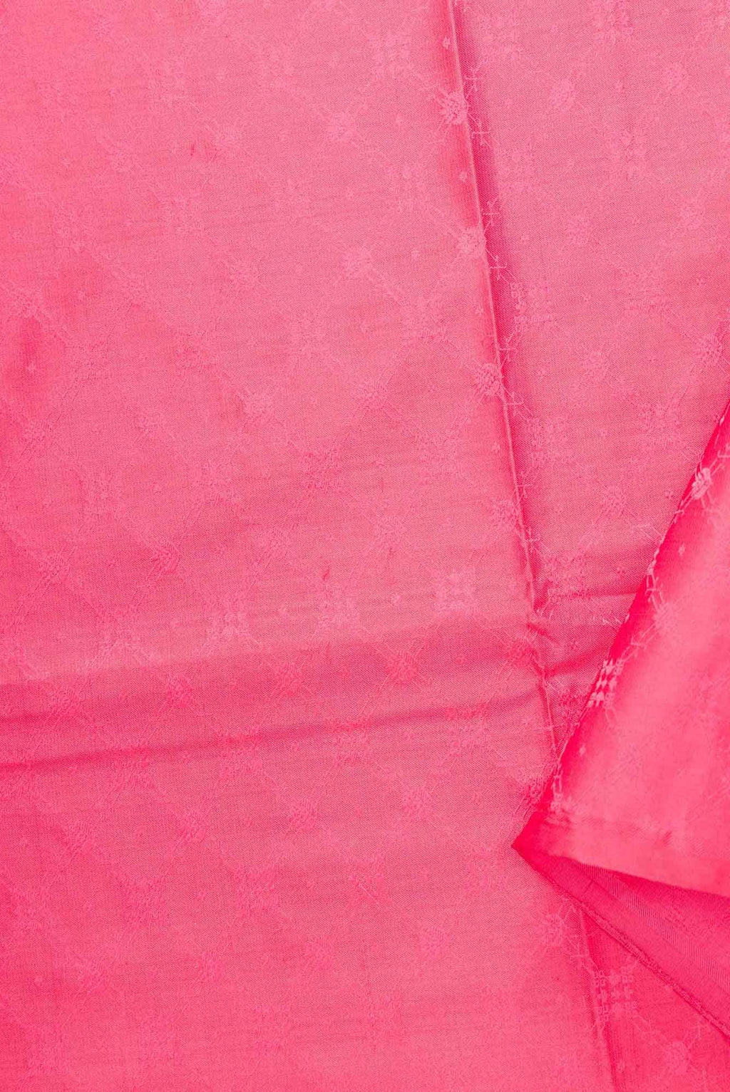 Pink Banarasi Silk Dress Material