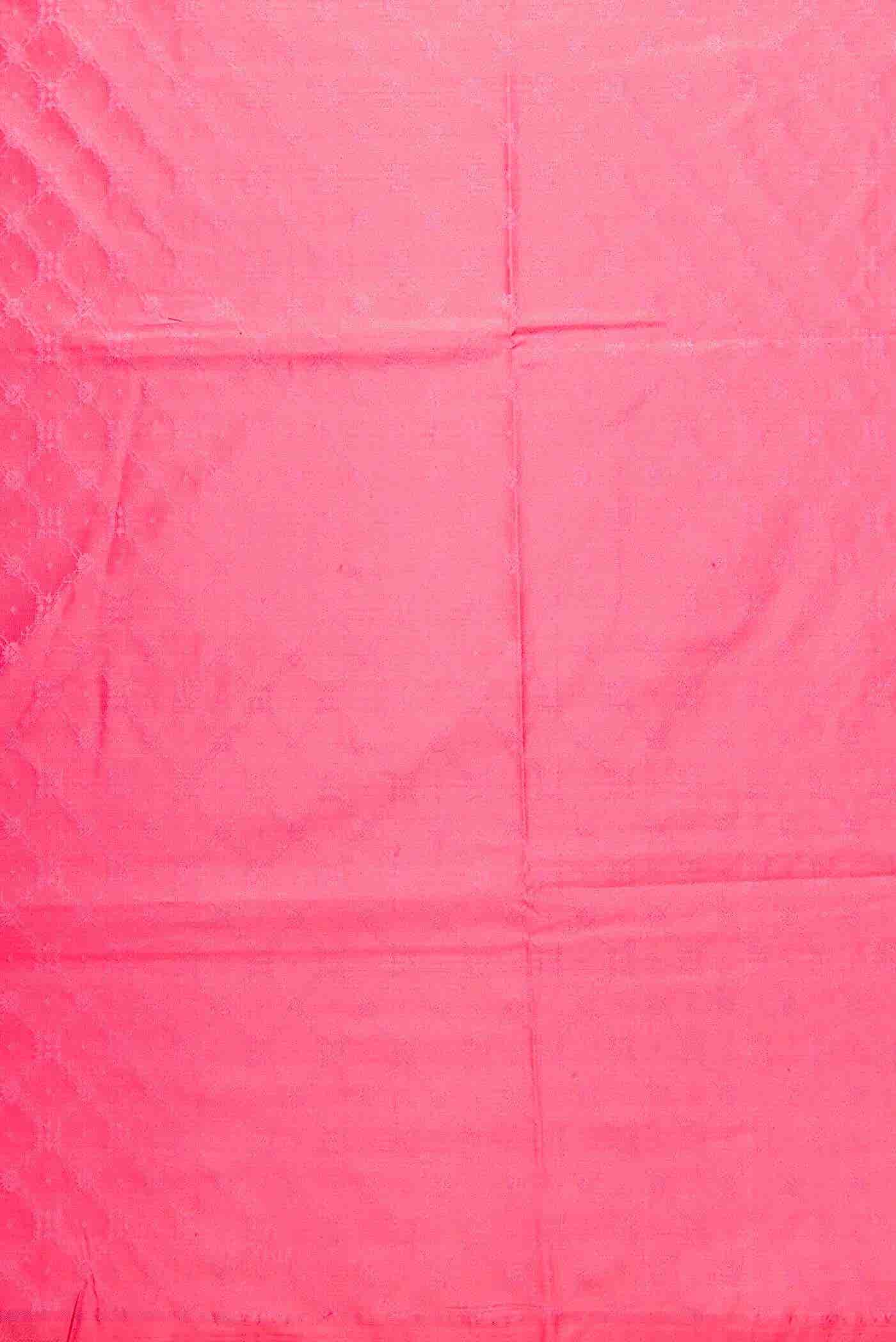 Pink Banarasi Silk Dress Material