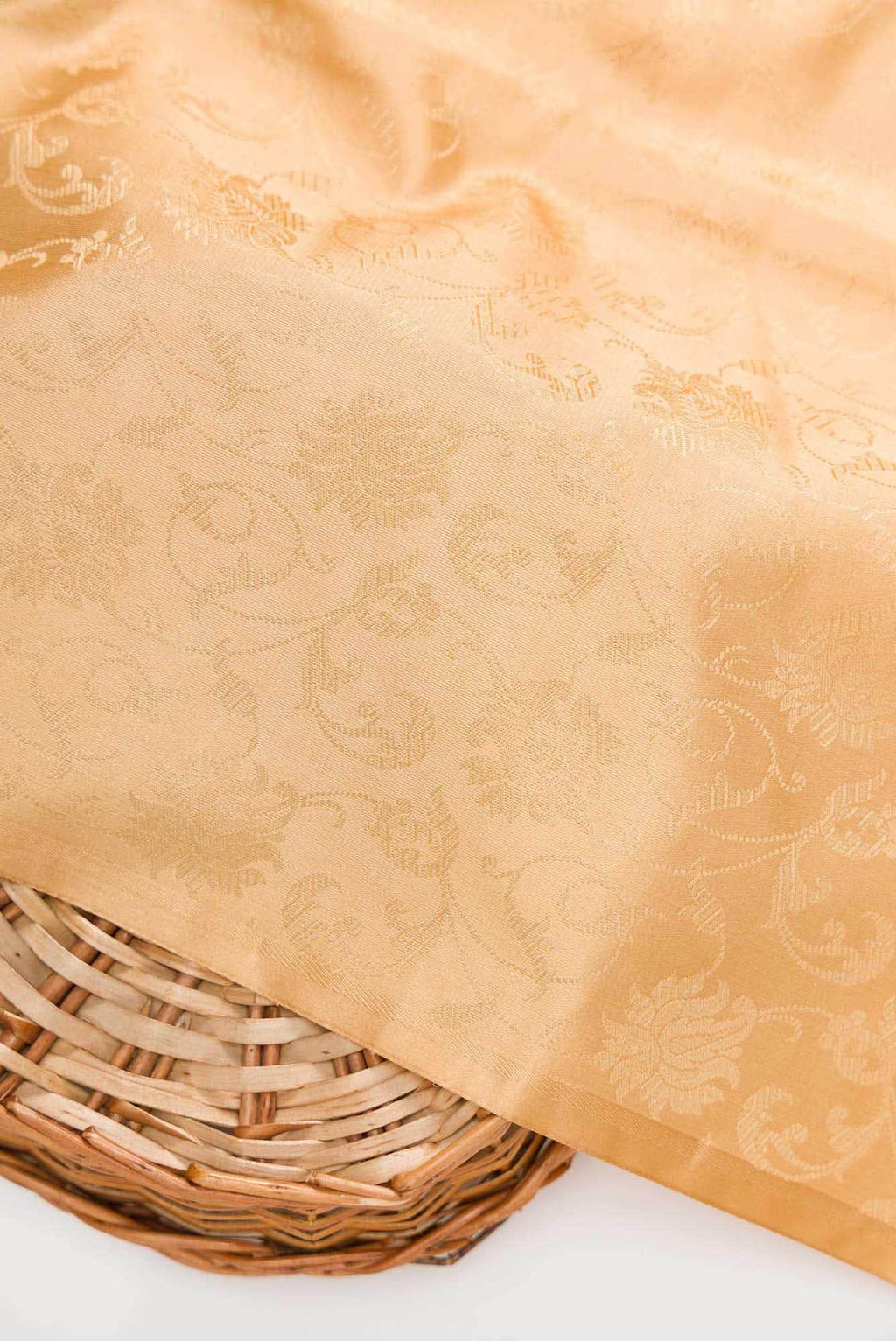 Sandal Banarasi Silk Dress Material