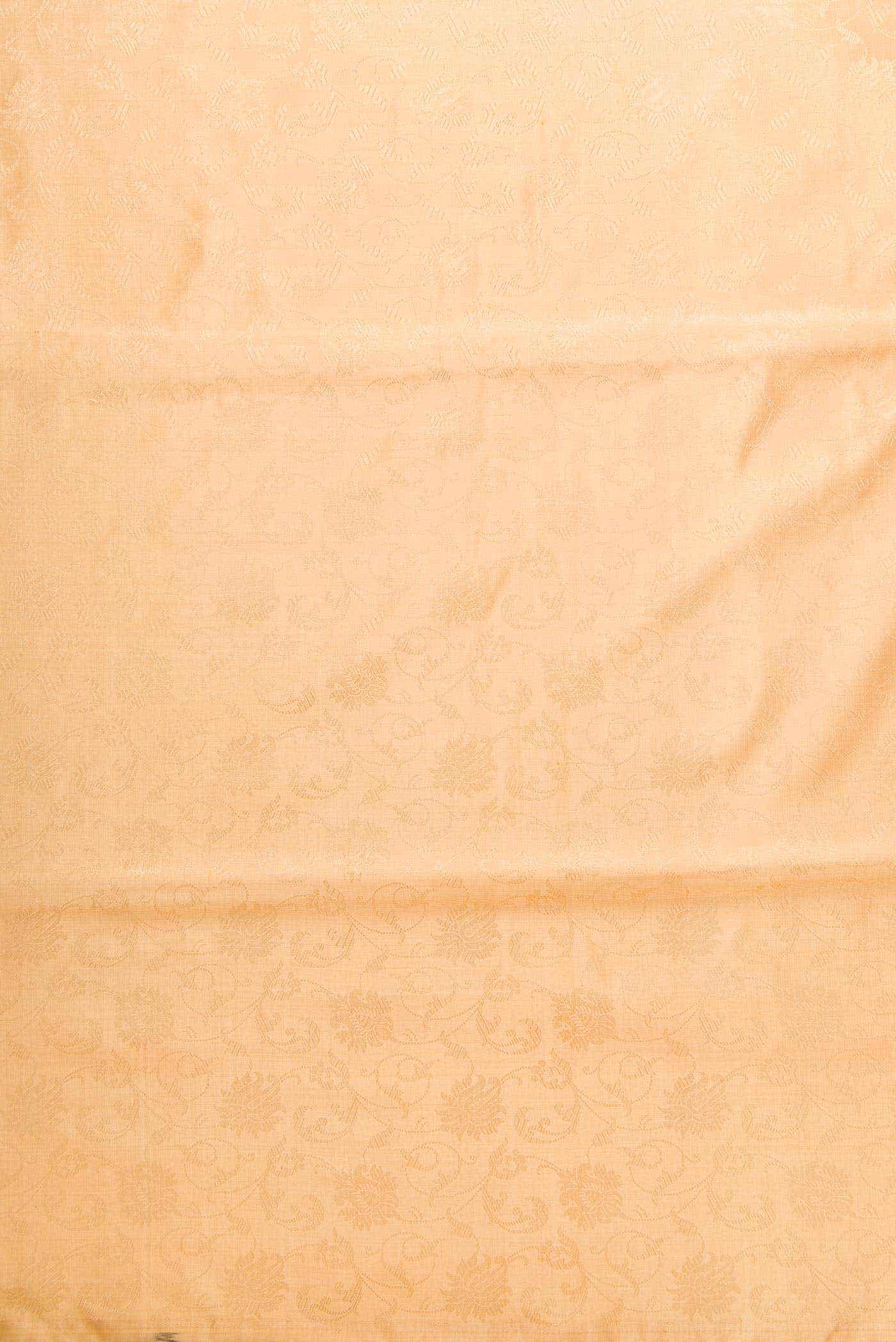 Sandal Banarasi Silk Dress Material