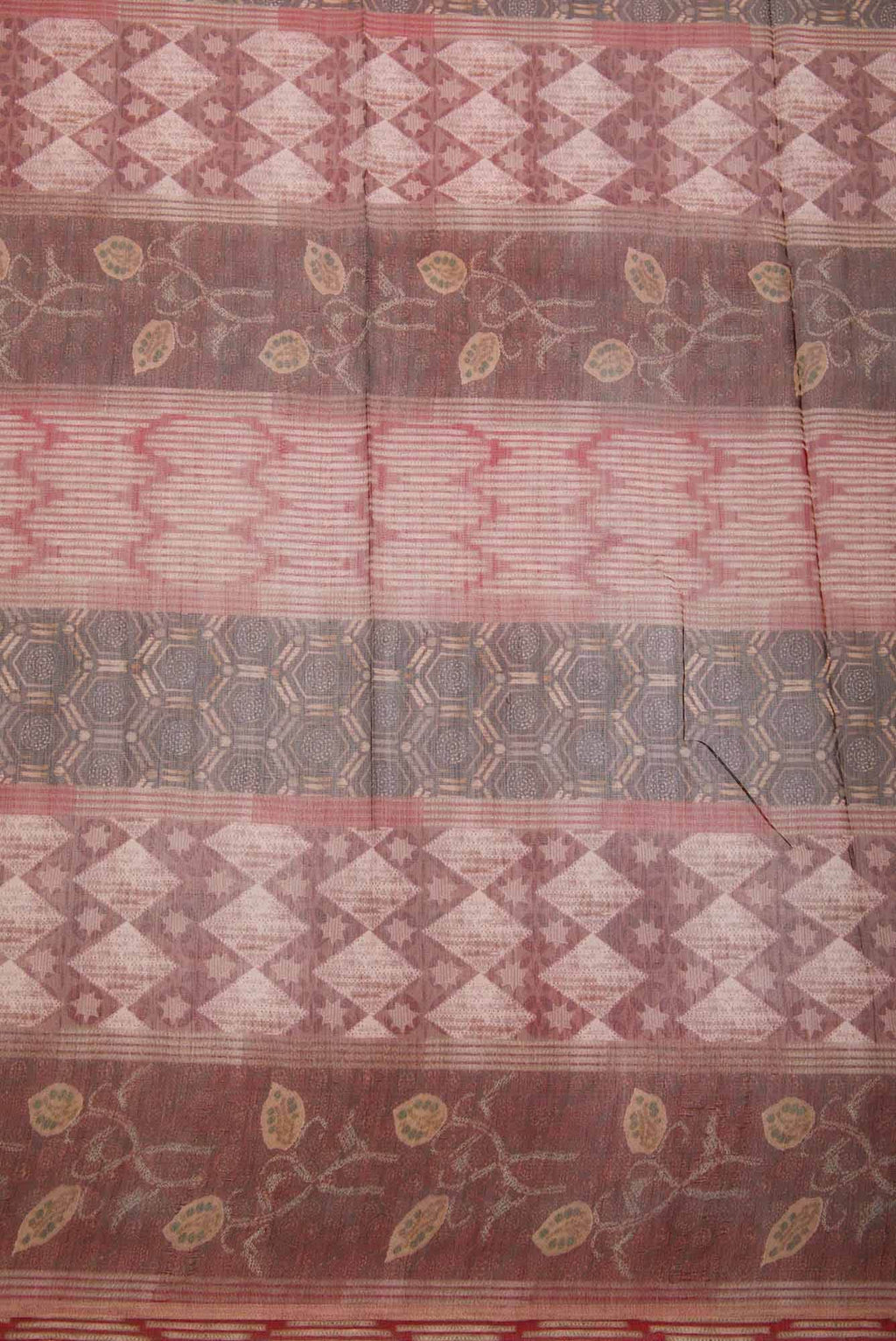 Maroon Chanderi Silk Dress Material