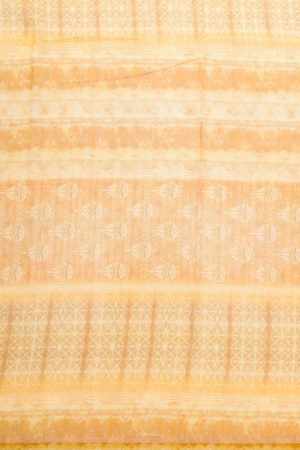 Mustard Chanderi Silk Dress Material