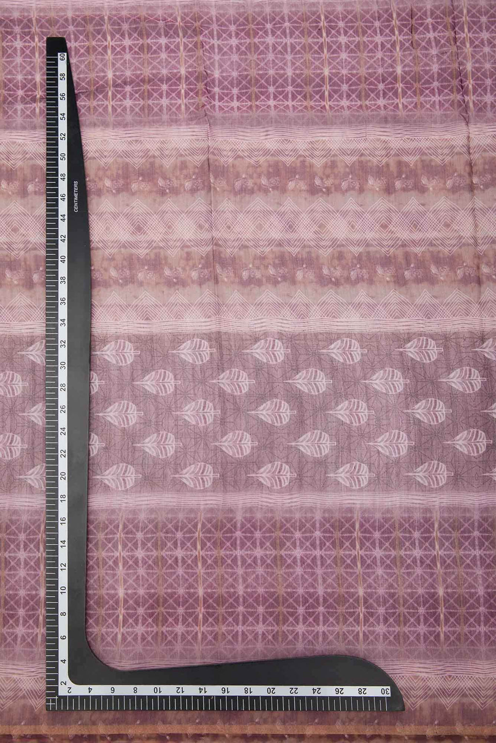 Violet Chanderi Silk Dress Material