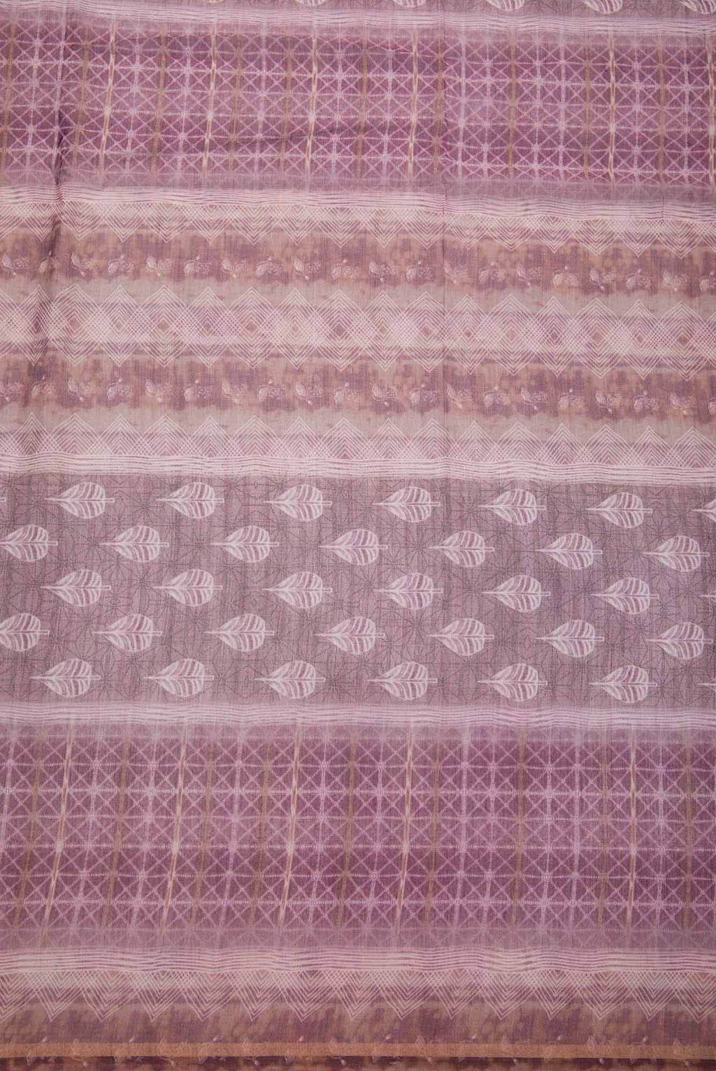 Violet Chanderi Silk Dress Material