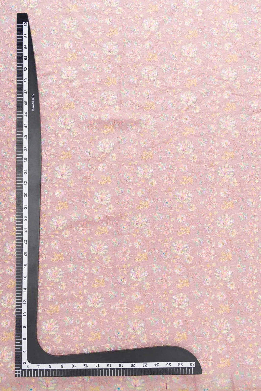 Lavender Chanderi Silk Dress Material