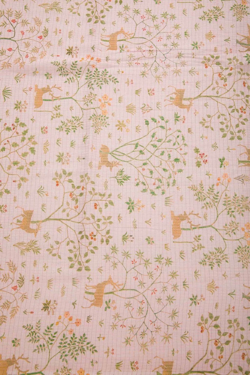 Pink Tussar Dress Material