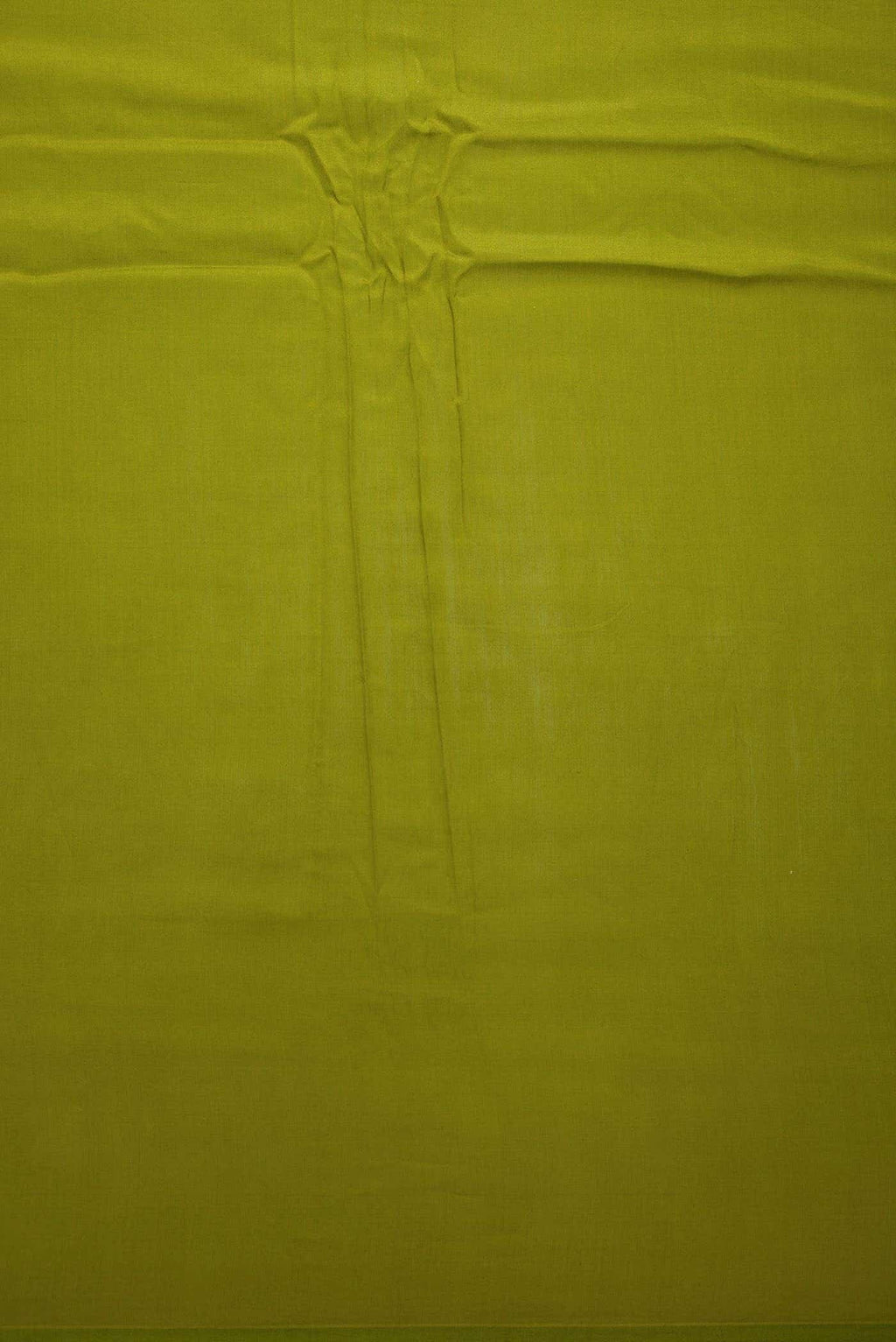 Green Chanderi Silk Dress Material