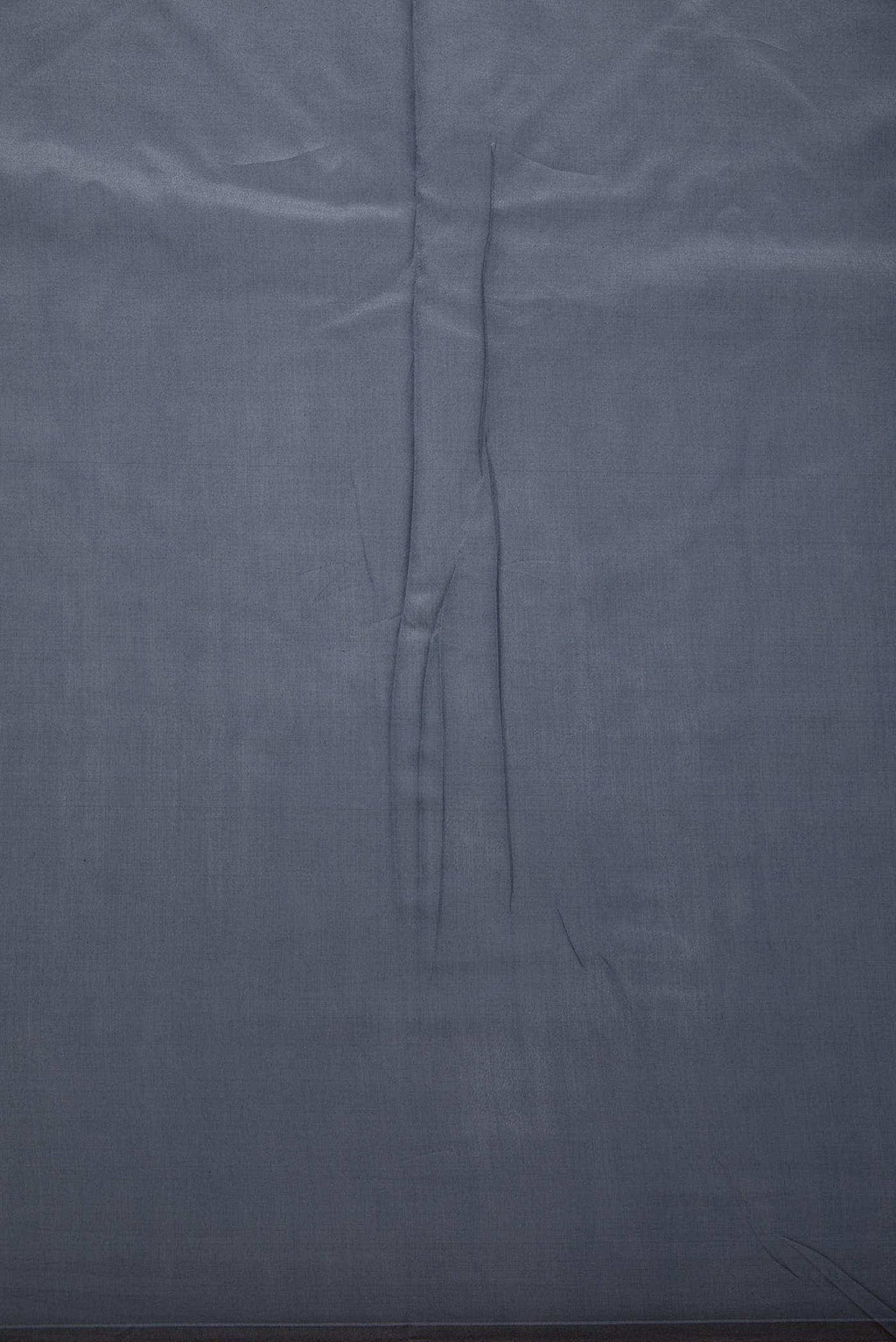 Grey Chanderi Silk Dress Material