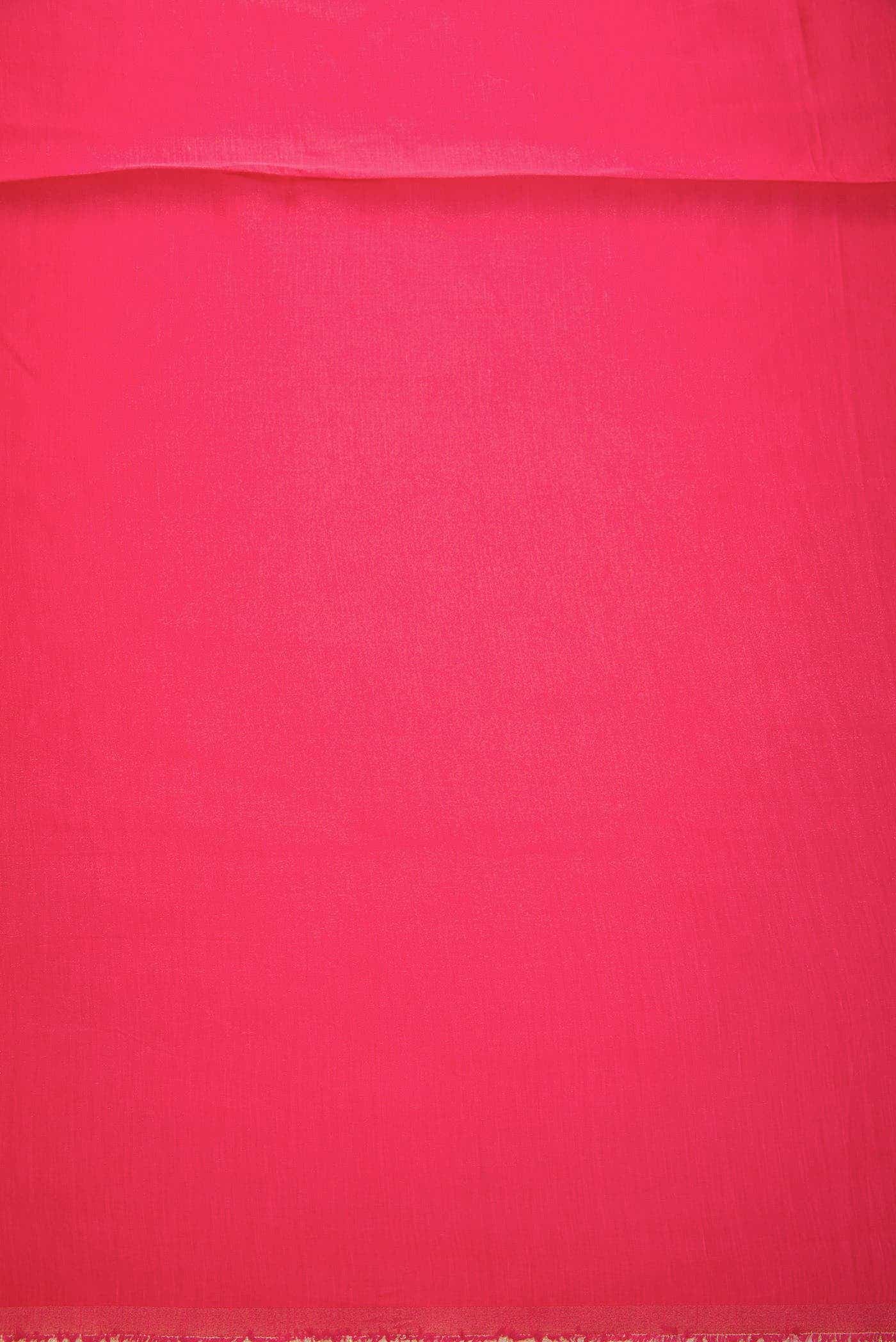 Dark Pink Satin Silk Dress Material