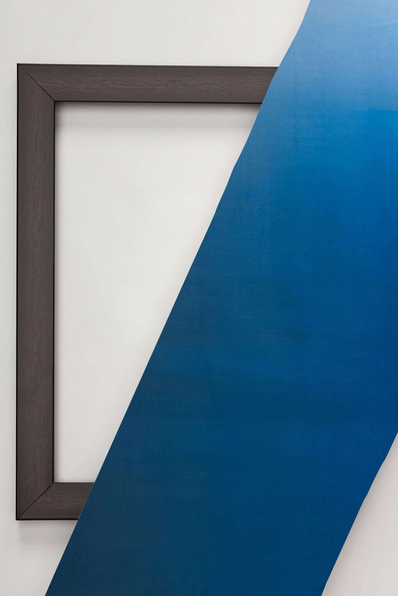 Blue and Grey Satin Silk Dress Material