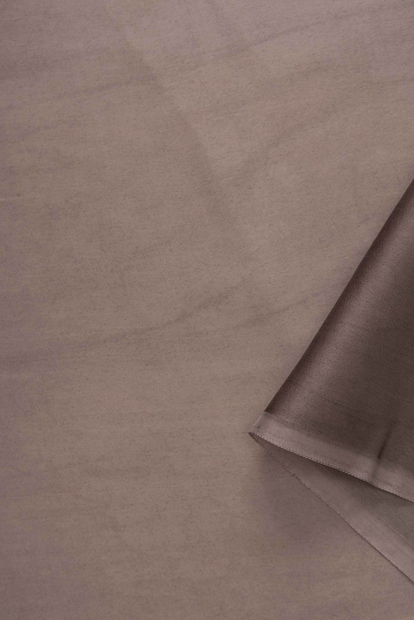 Black and Brown Satin Silk Dress Material