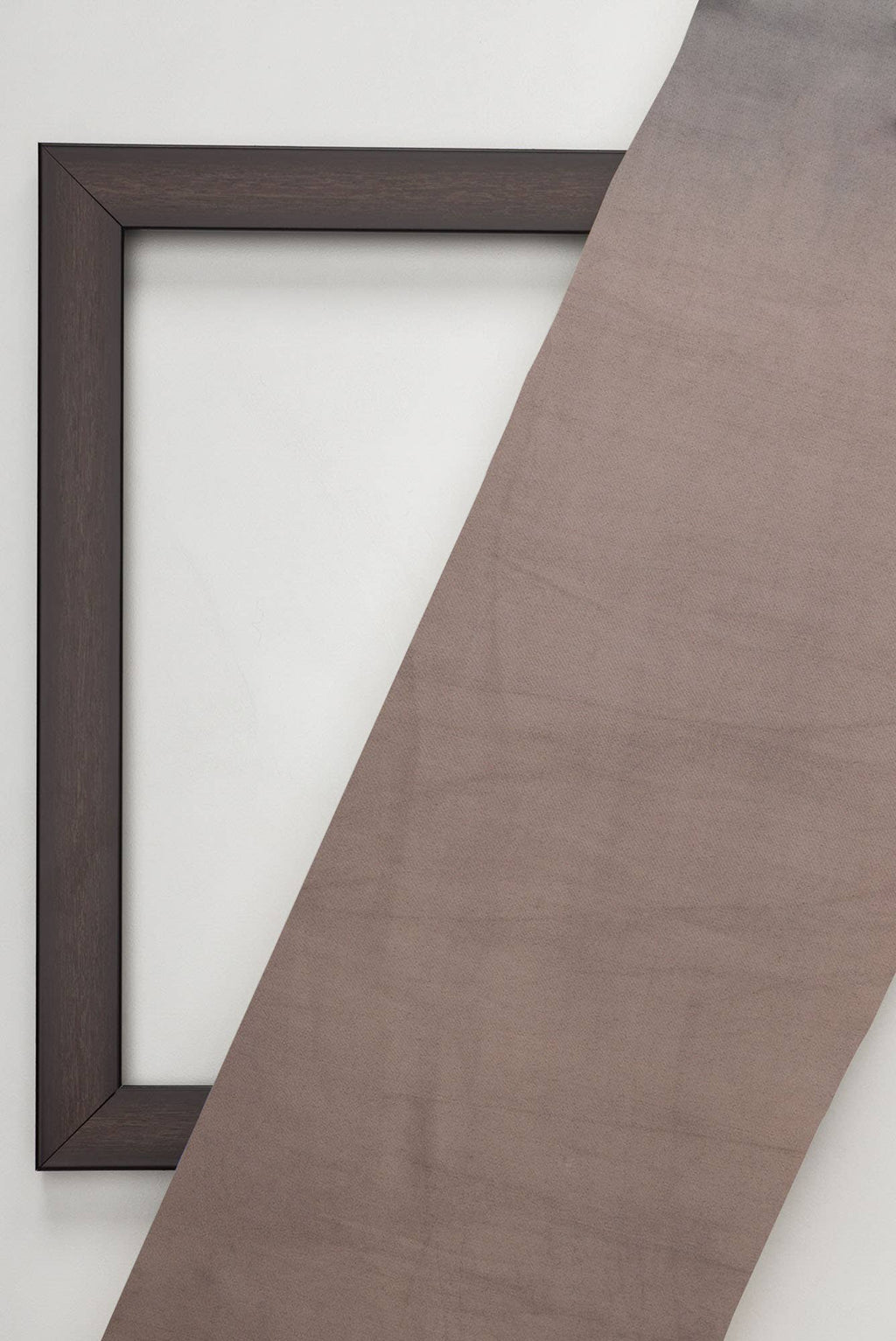 Black and Brown Satin Silk Dress Material
