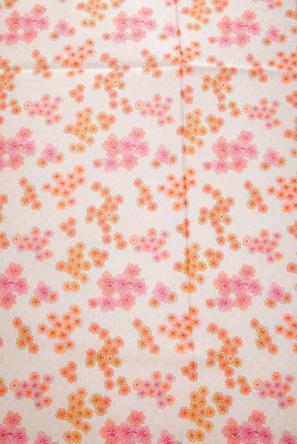 Sandal Printed Silk Dress Material