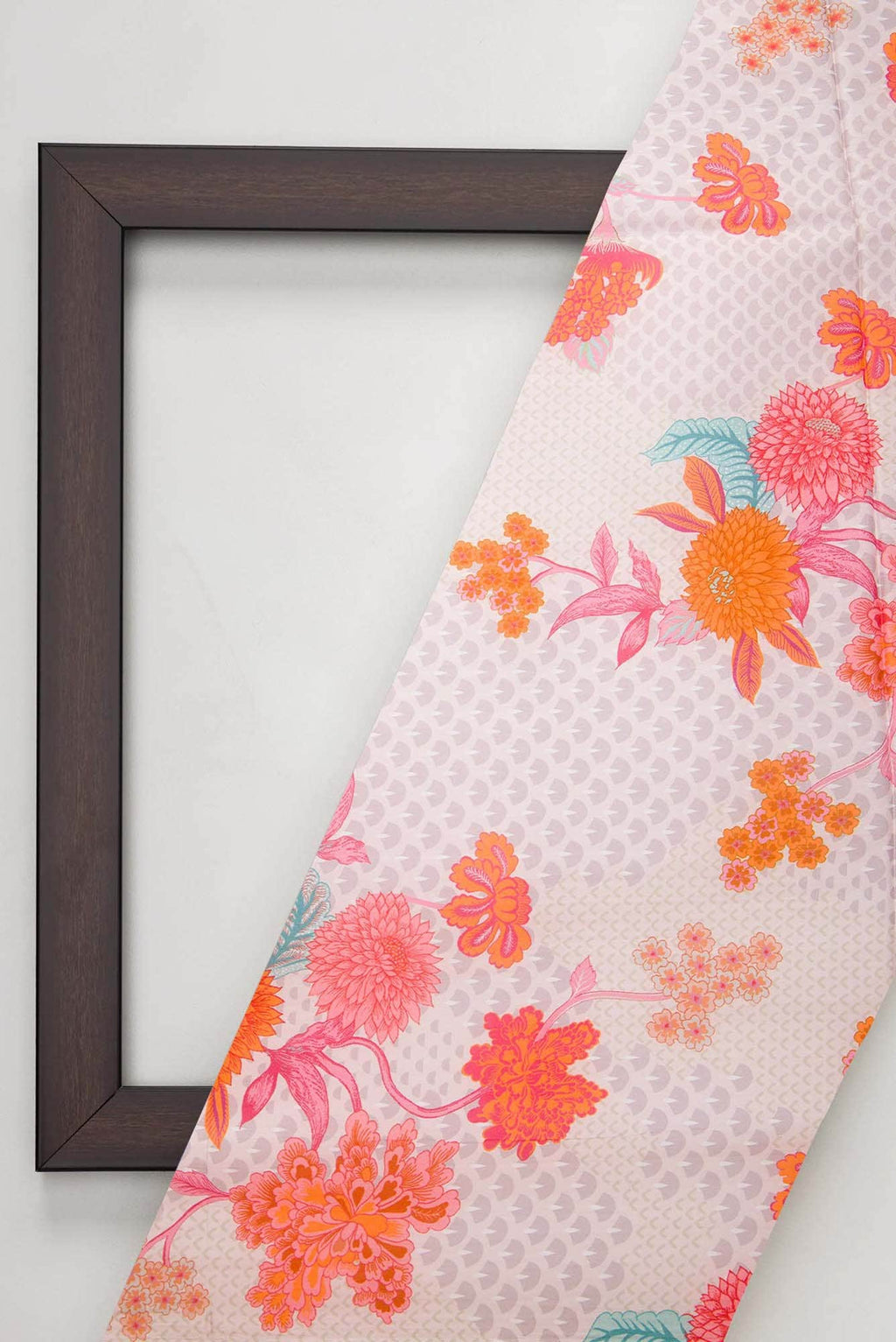 Sandal Printed Silk Dress Material