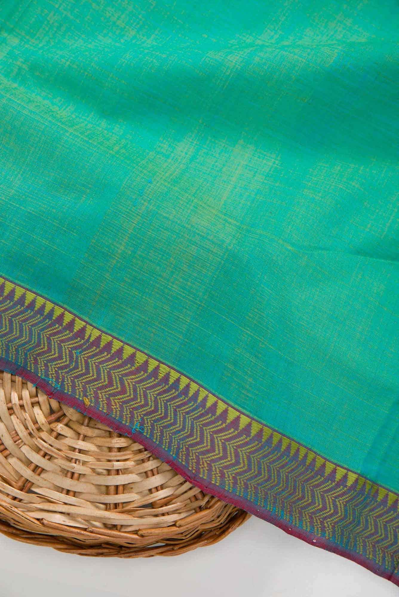 Blue Cotton Dress Material