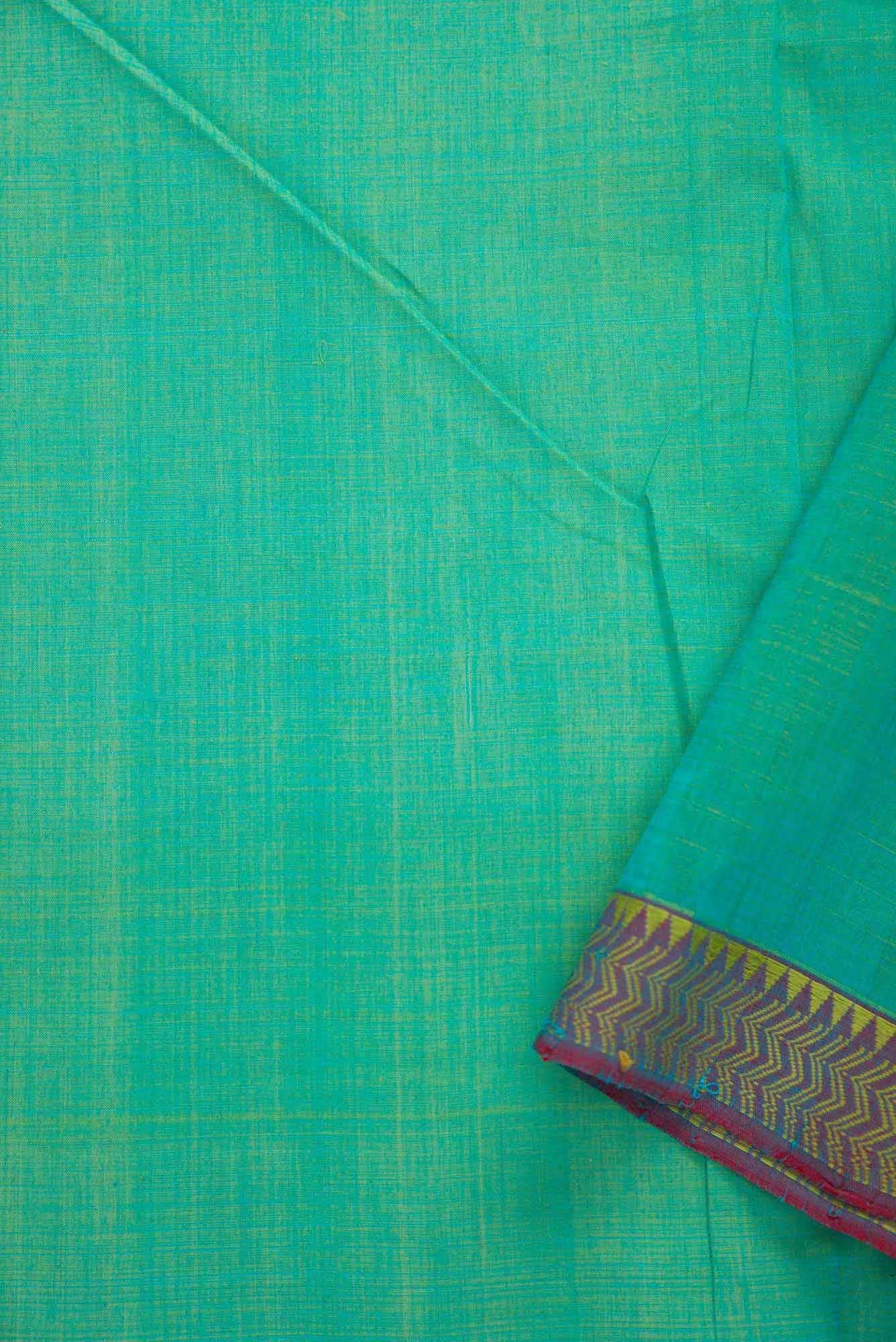 Blue Cotton Dress Material
