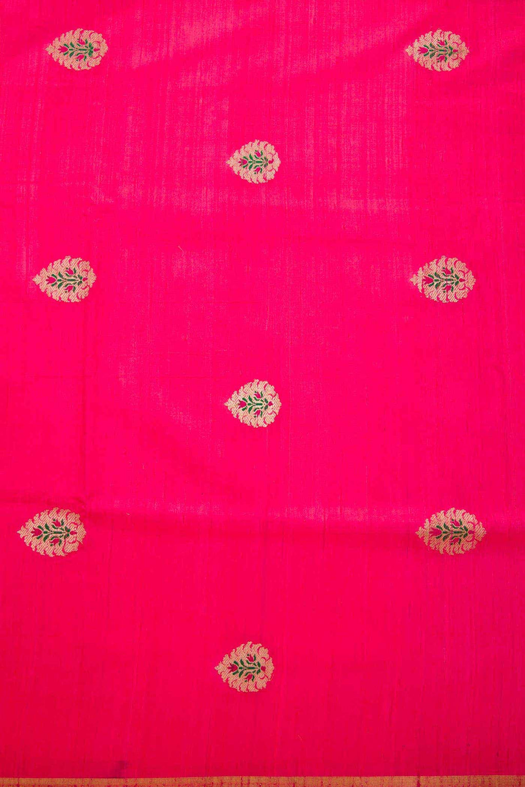 Pink Raw Silk Dress Material