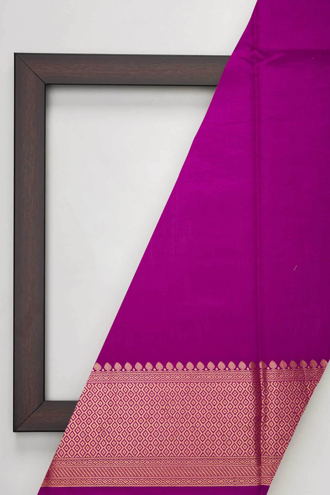 Purple Tussar Dress Material