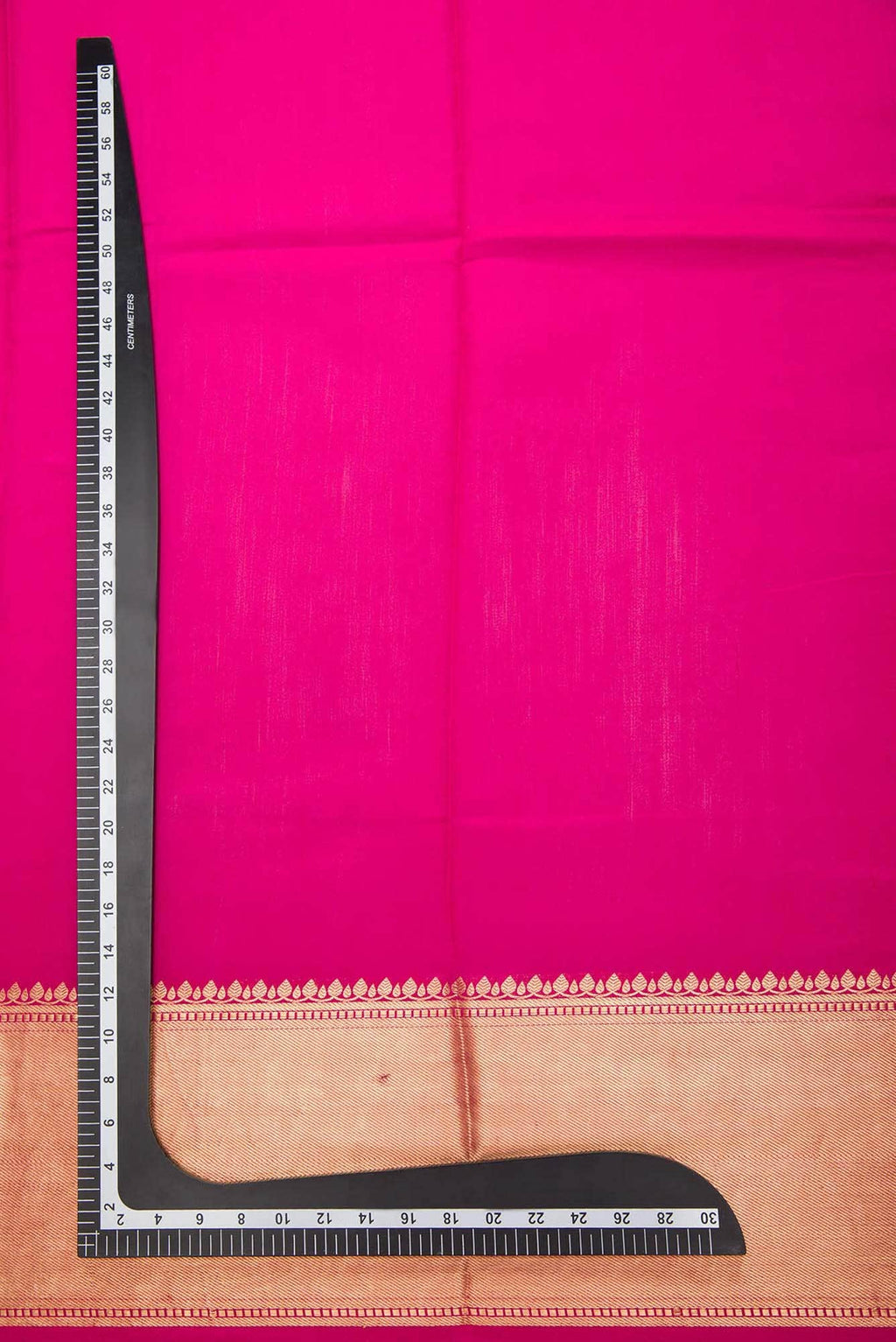Dark Pink Chanderi Silk Dress Material