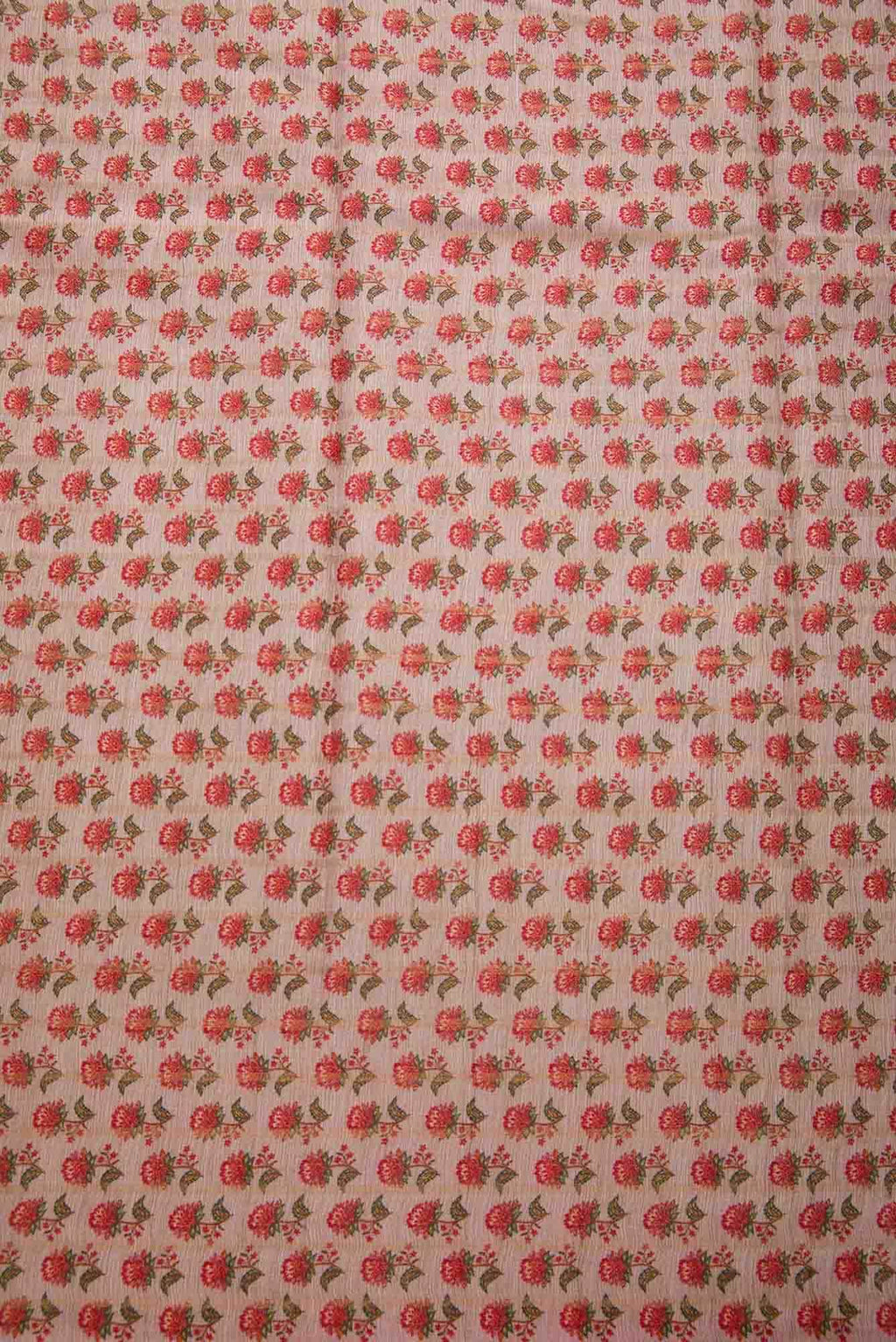Rose pink Raw Silk Dress Material