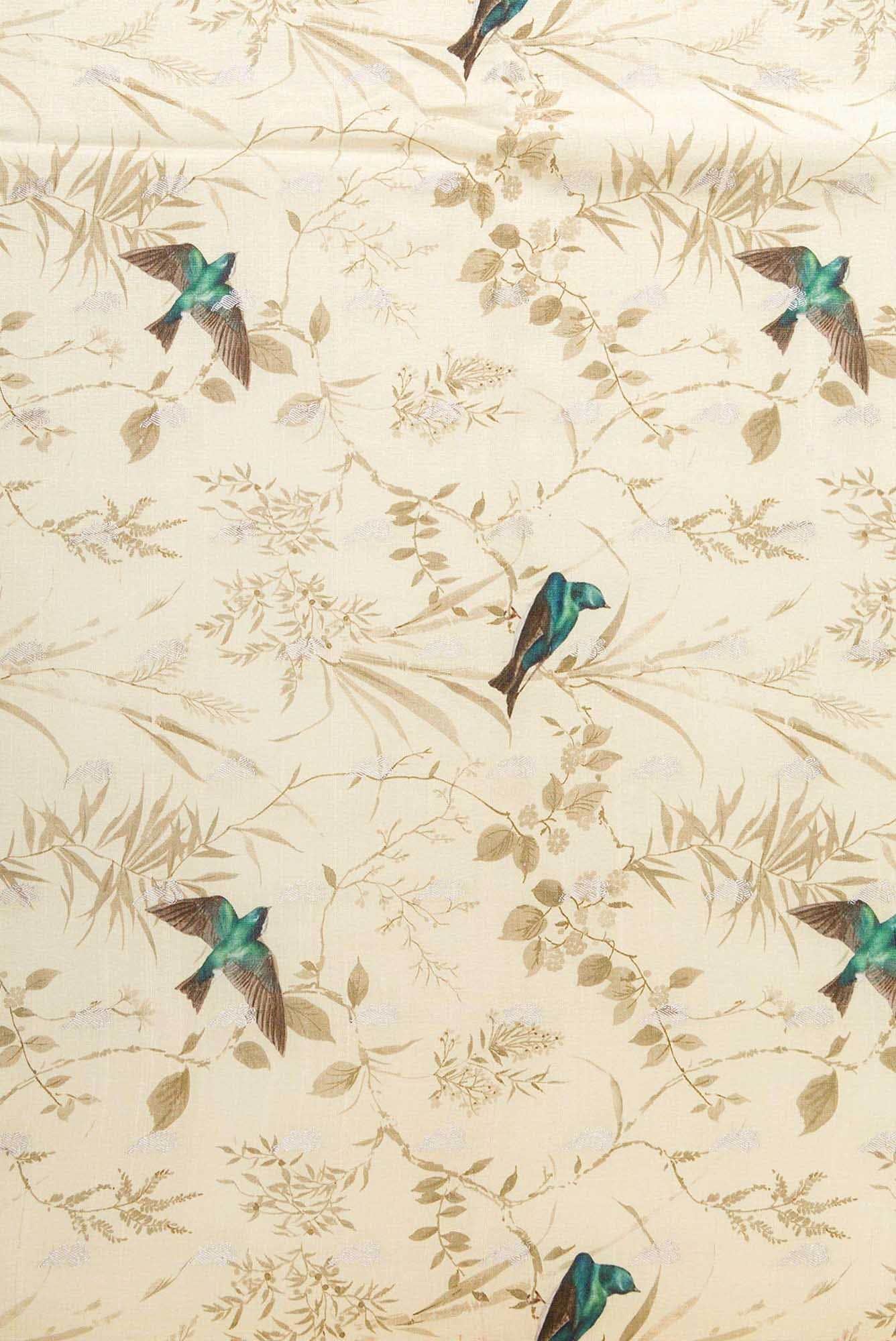 Sandal Raw Silk Dress Material
