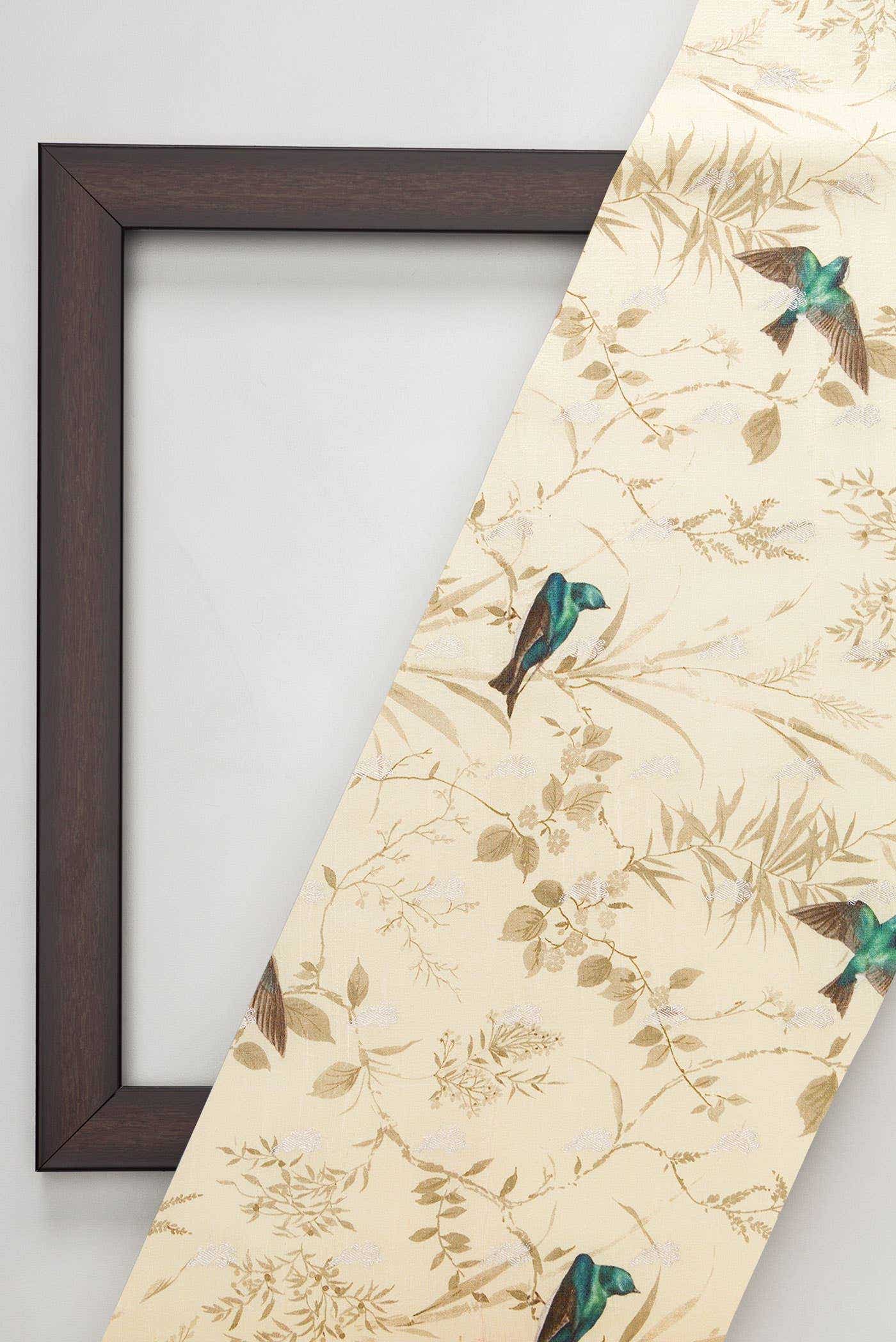 Sandal Raw Silk Dress Material