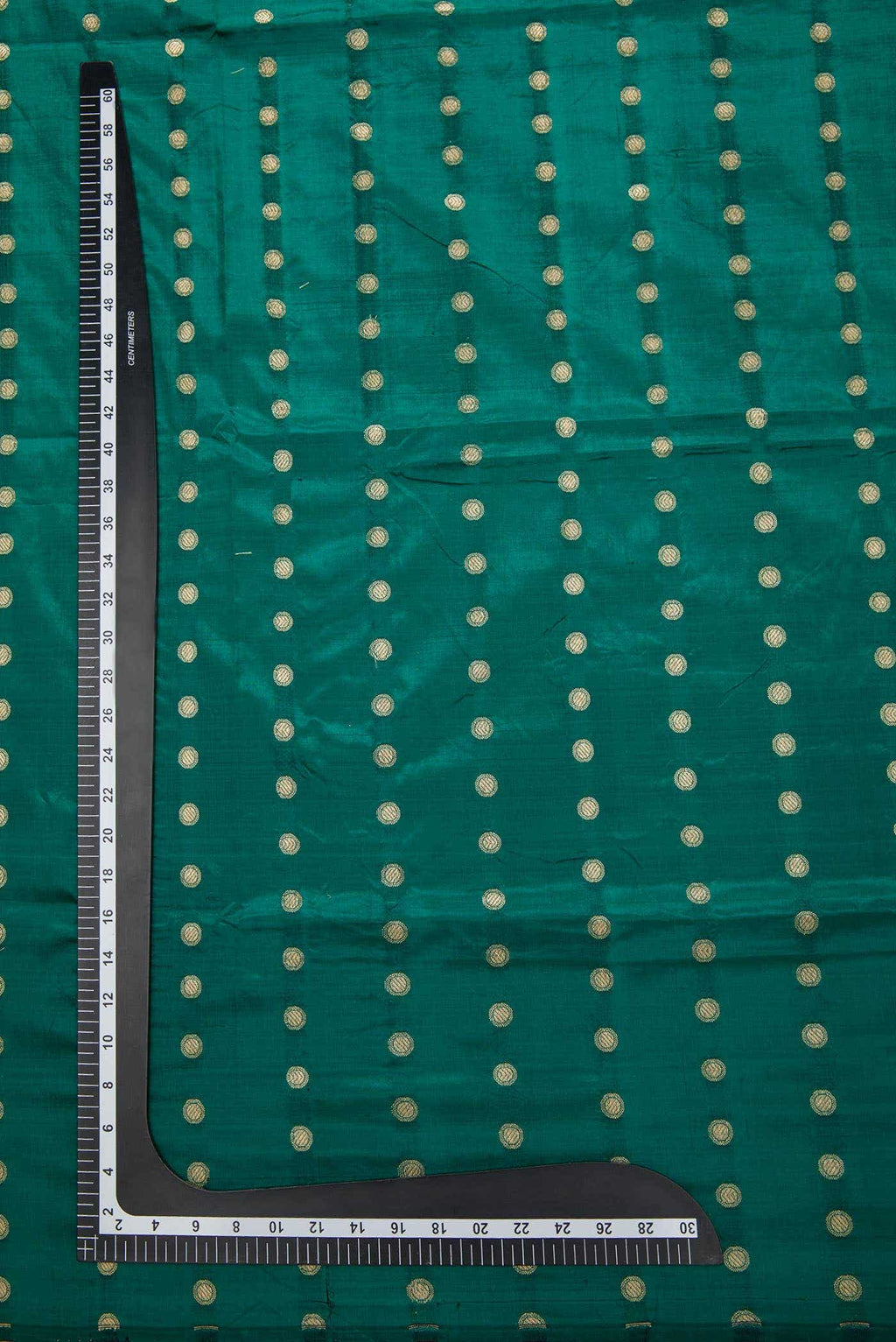Green Kanchipuram Silk Dress Material
