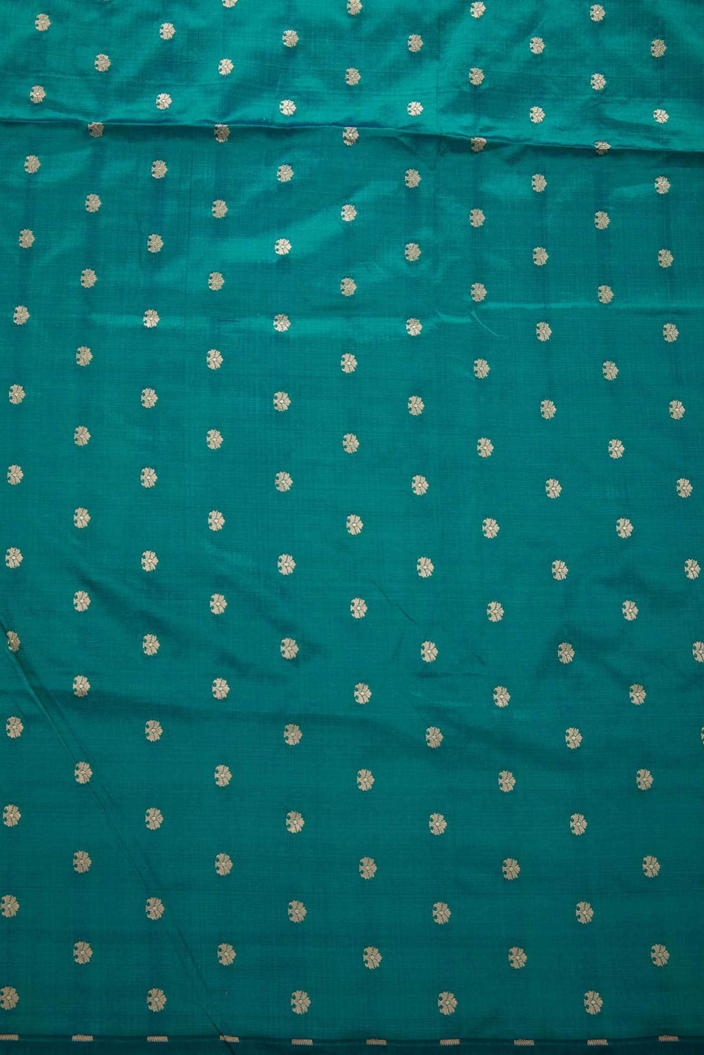 Green Kanchipuram Silk Dress Material