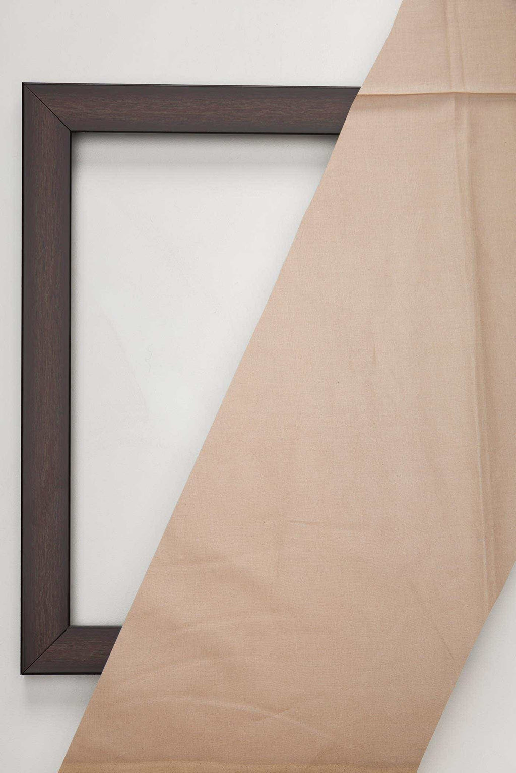 Beige Tussar Silk Dress Material