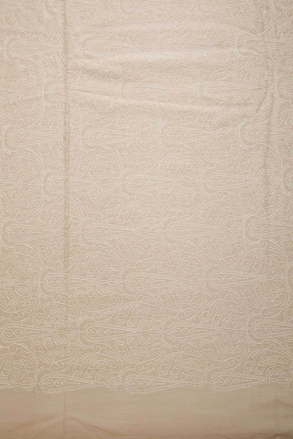 Brown Tussar Silk Dress Material