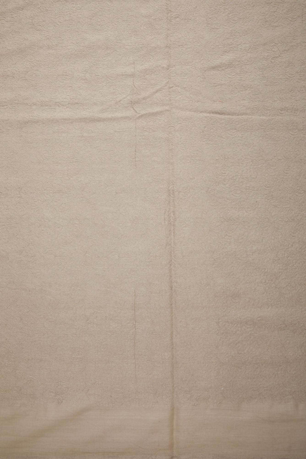 Brown Tussar Silk Dress Material