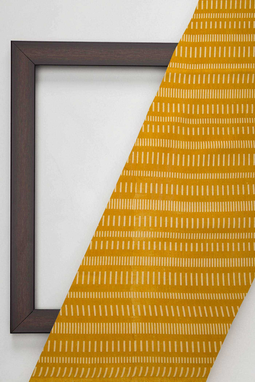 Mustard Chanderi Silk Dress Material