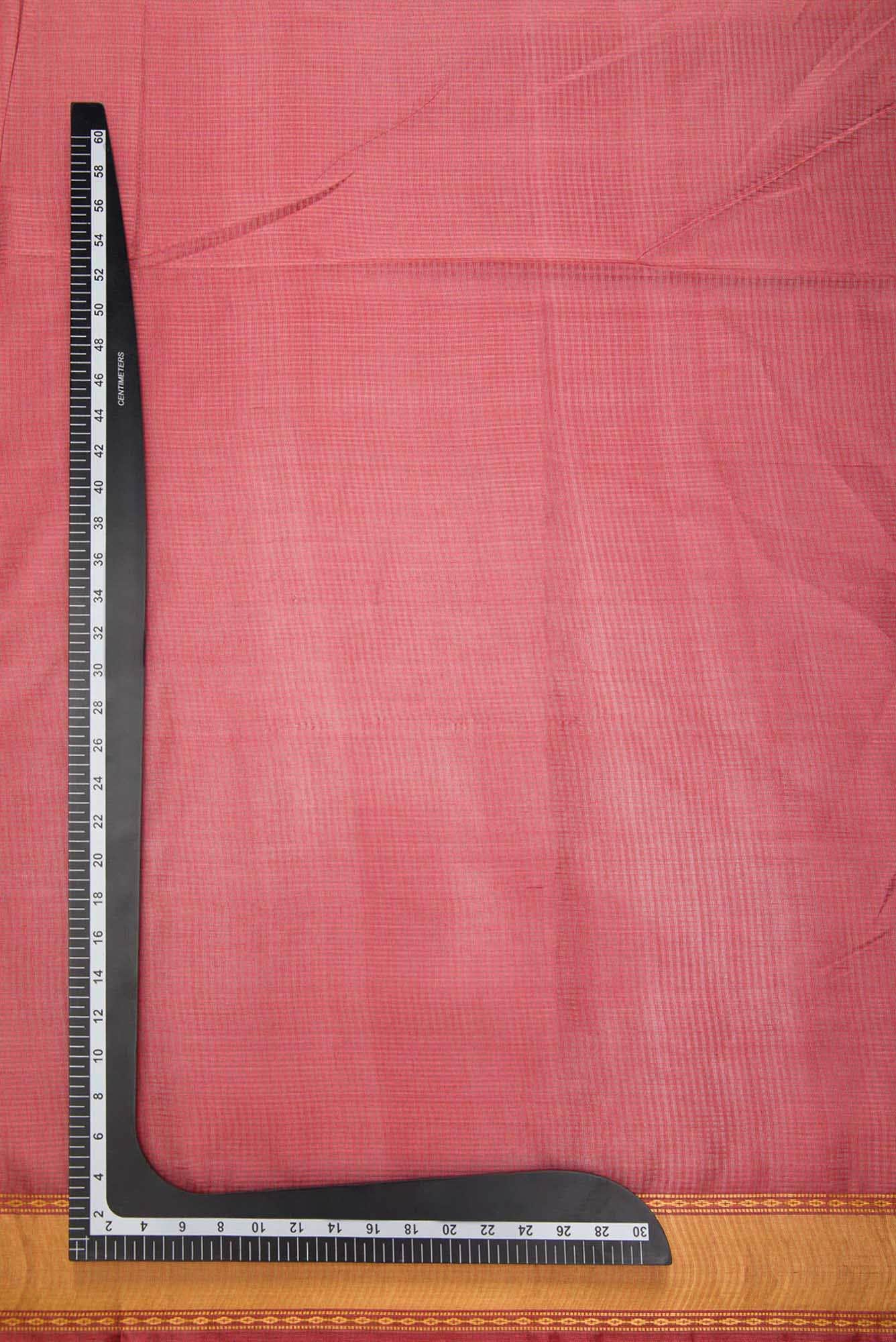 Maroon Tussar Silk Dress Material