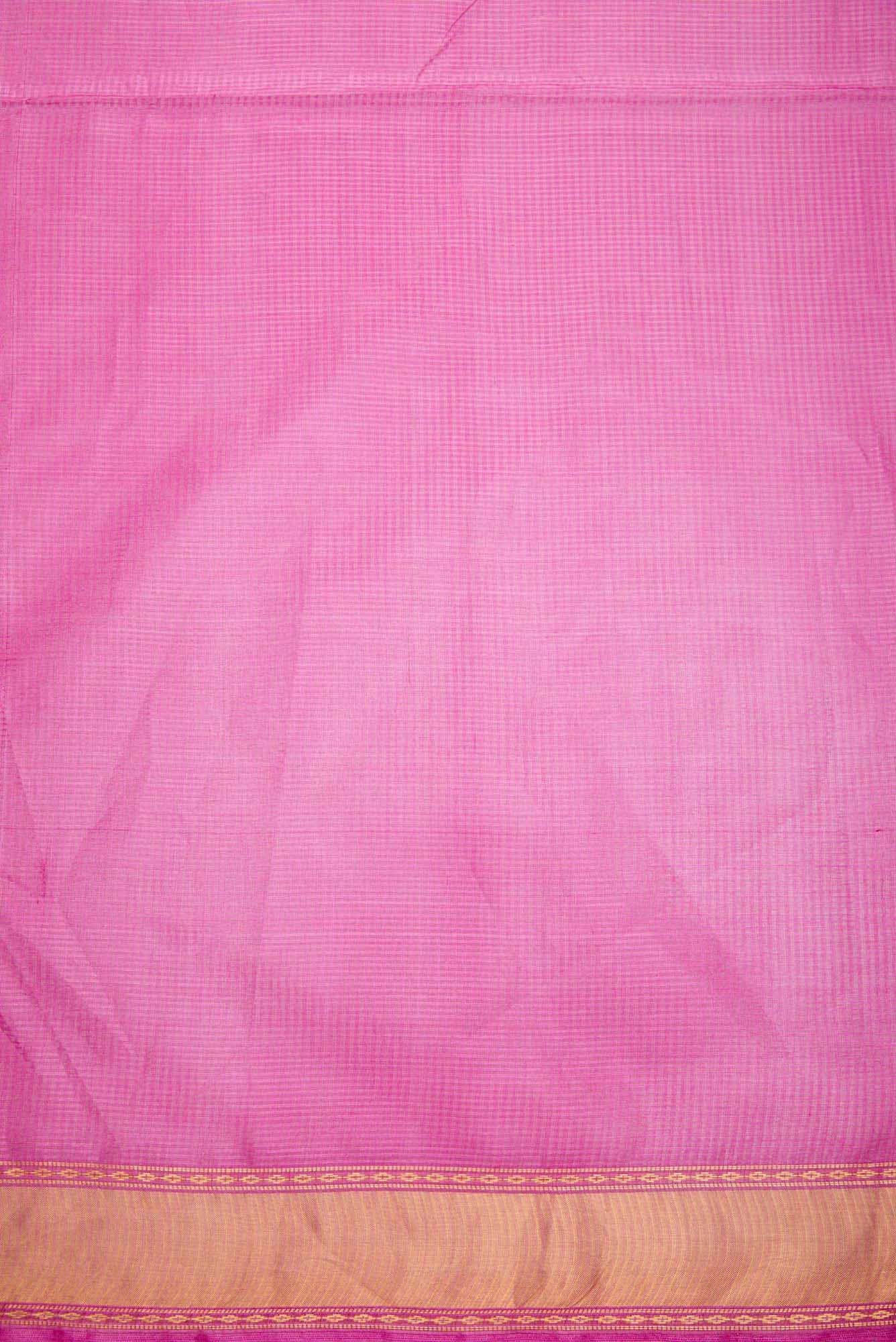 Pink Tussar Silk Dress Material