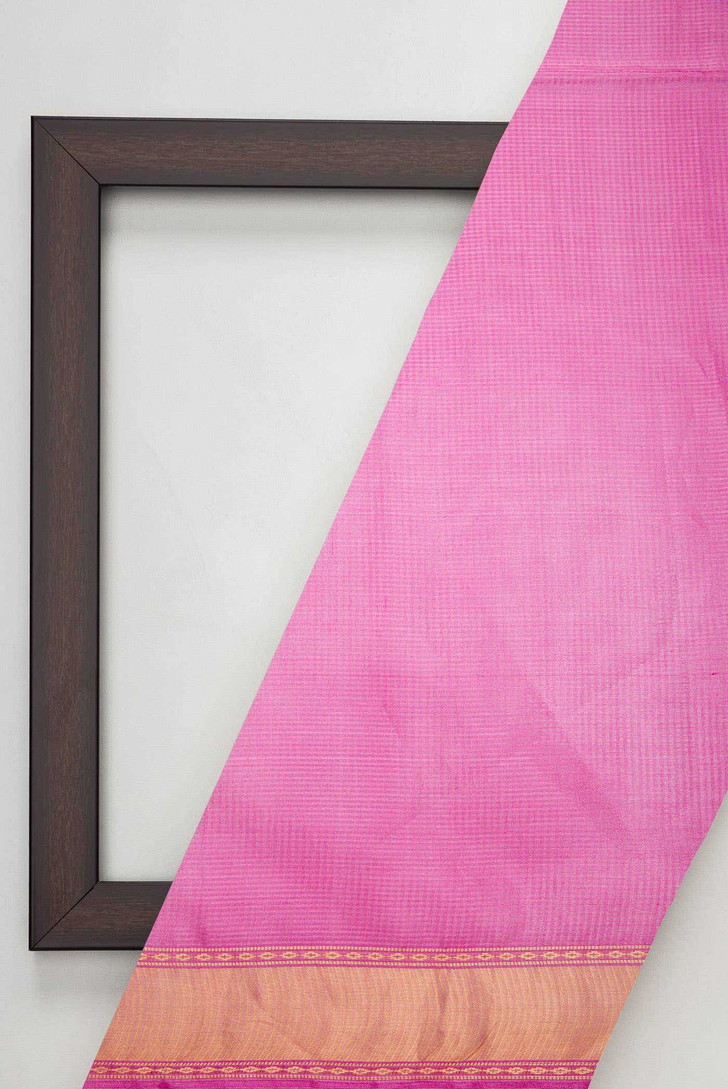 Pink Tussar Silk Dress Material