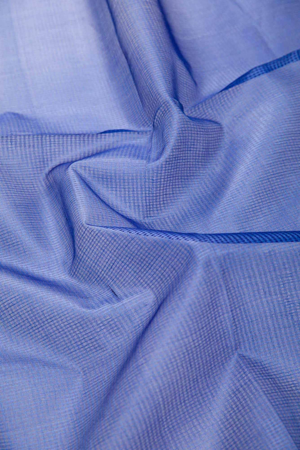 Royal Blue Tussar Silk Dress Material