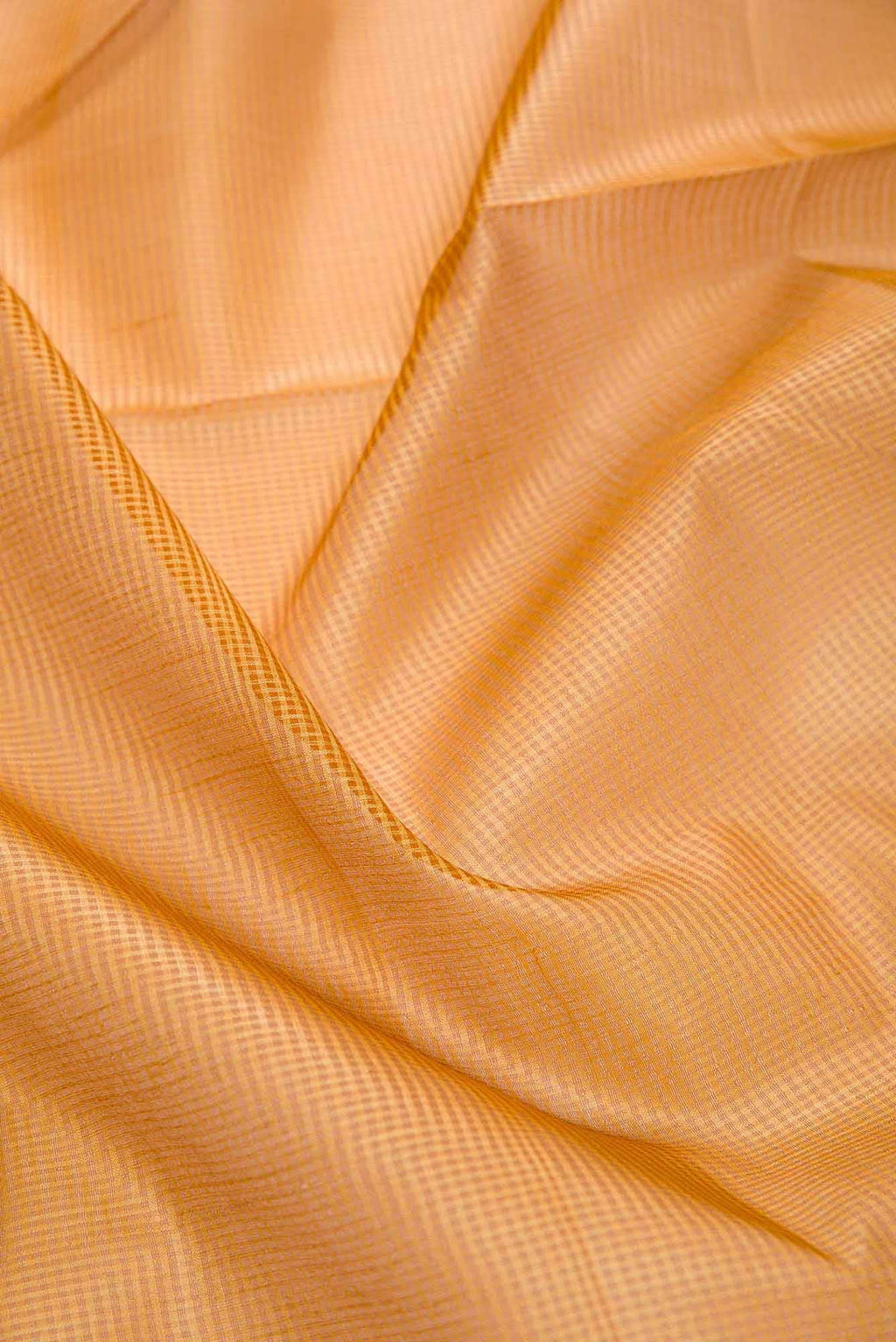 Mustard Tussar Silk Dress Material