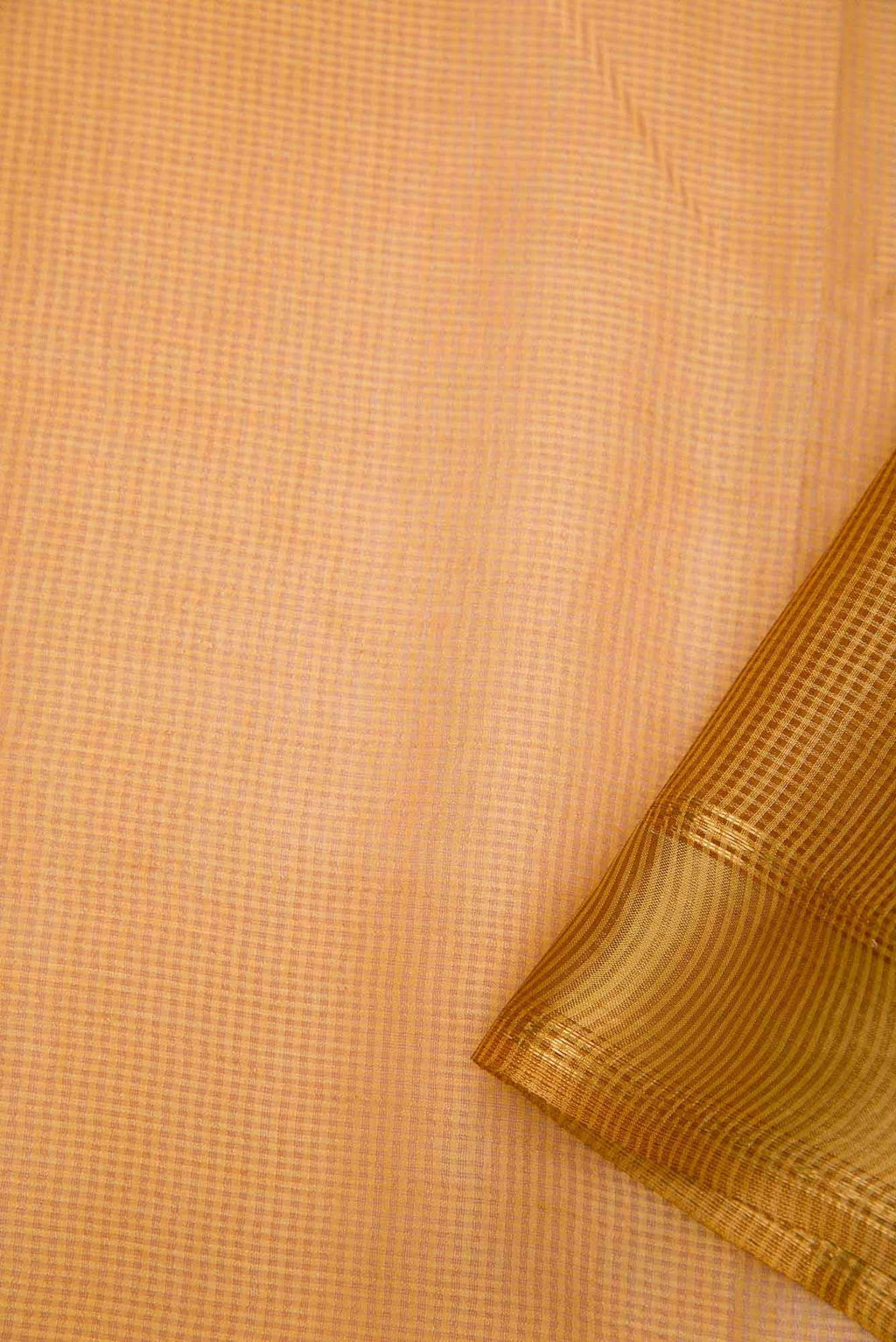 Mustard Tussar Silk Dress Material