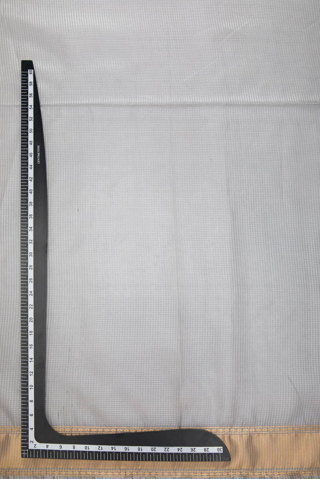 Grey Tussar Silk Dress Material