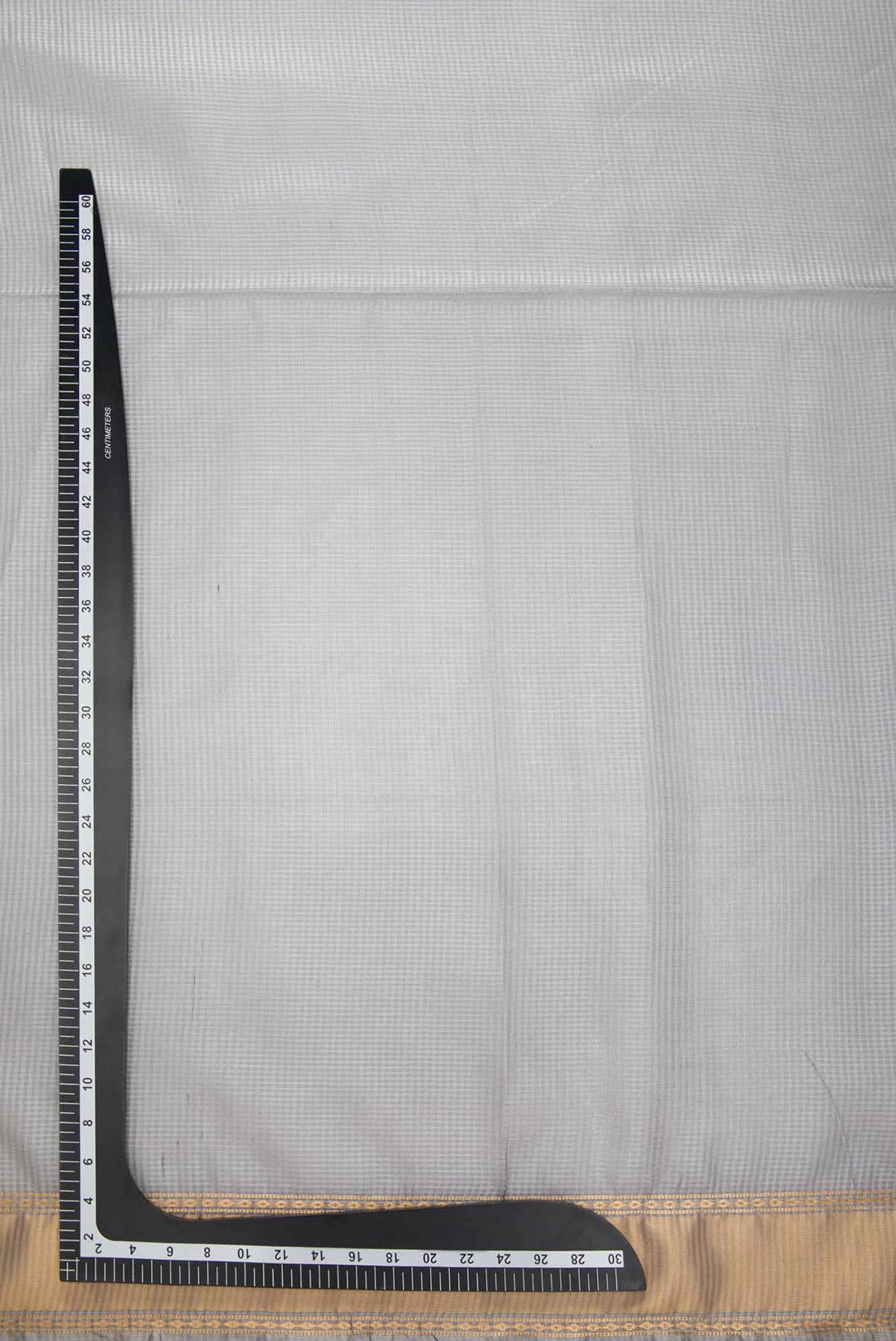 Grey Tussar Silk Dress Material