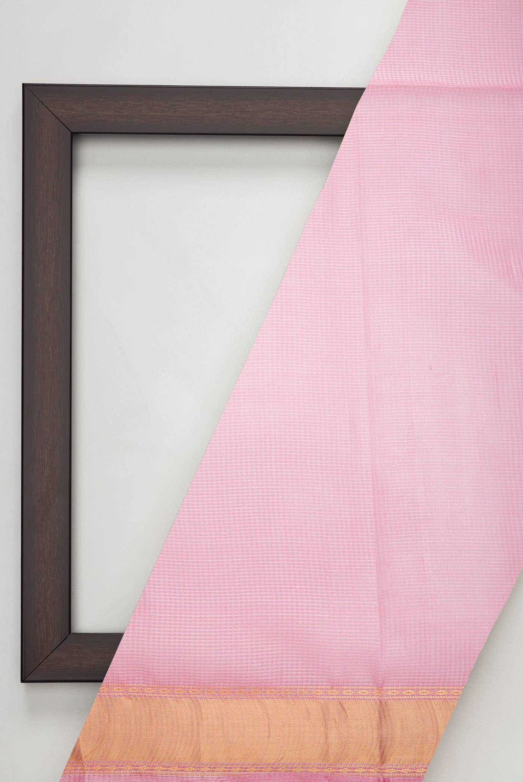 Pink Tussar Silk Dress Material