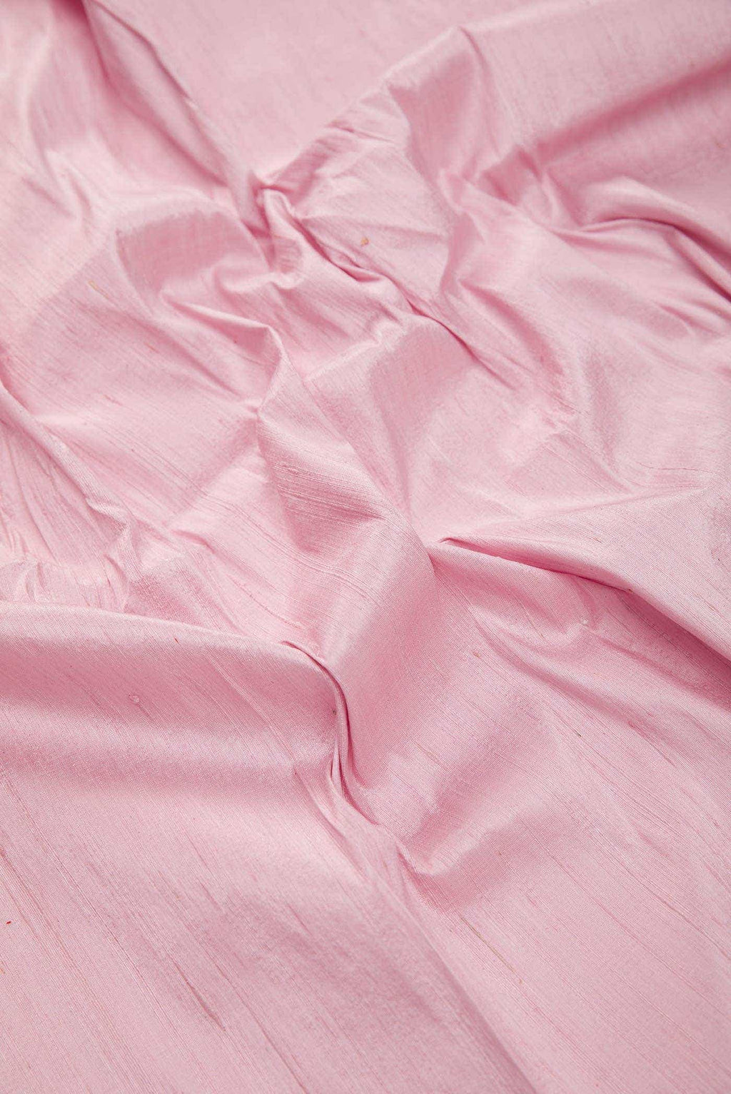 Rose Gold Raw Silk Dress Material
