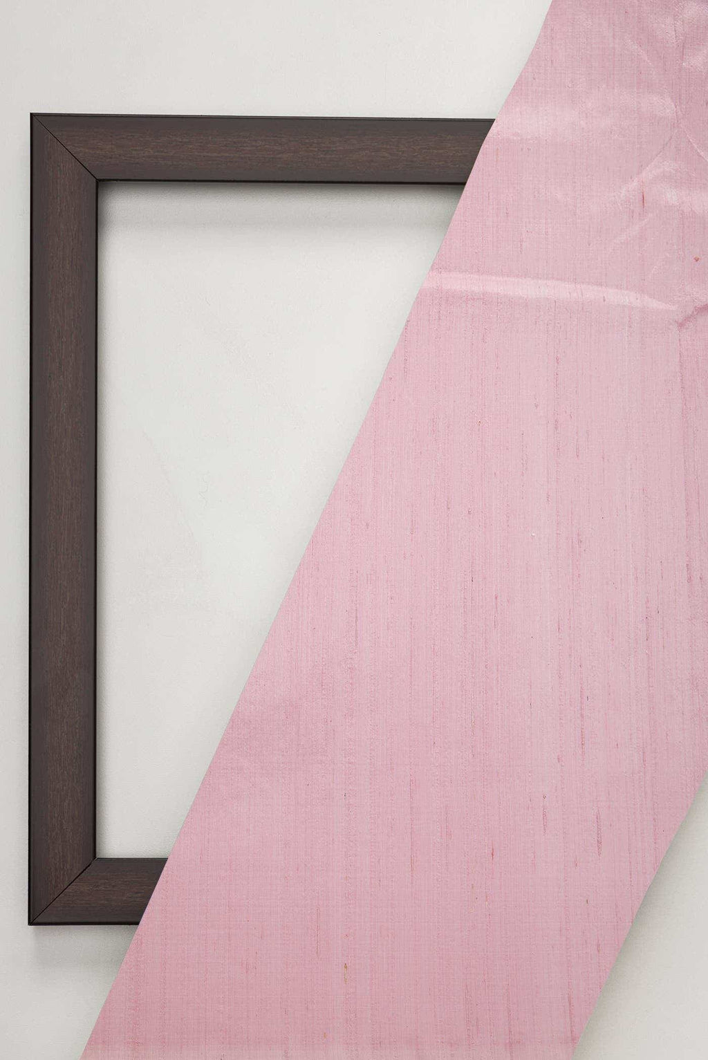 Rose Gold Raw Silk Dress Material