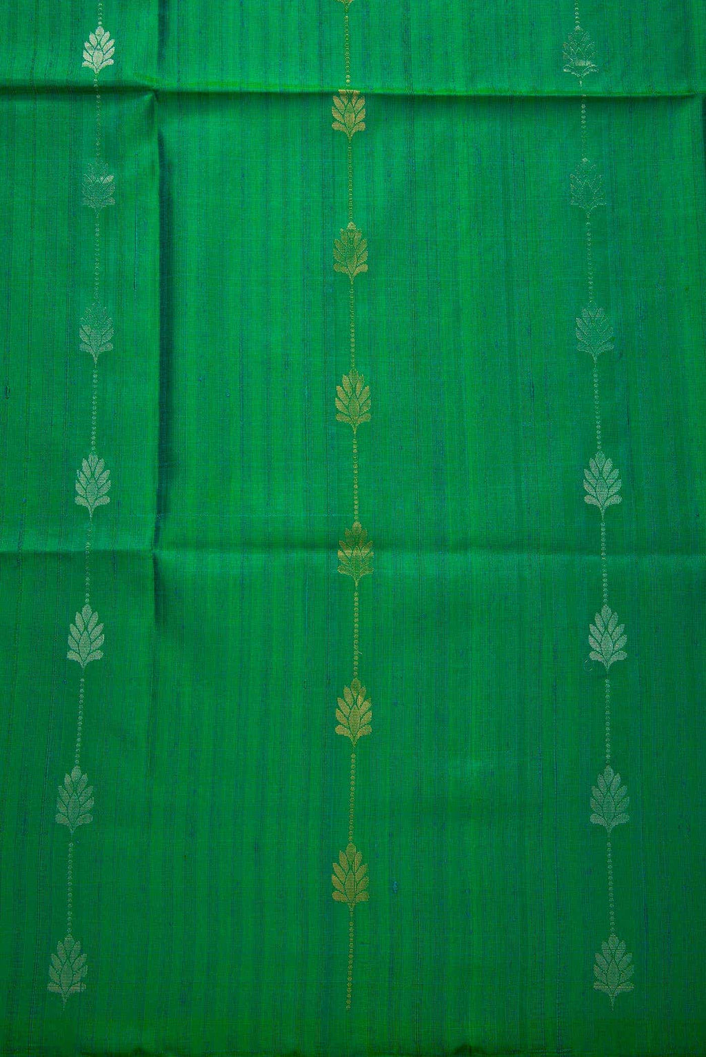 Green Kanchipuram Silk Dress Material