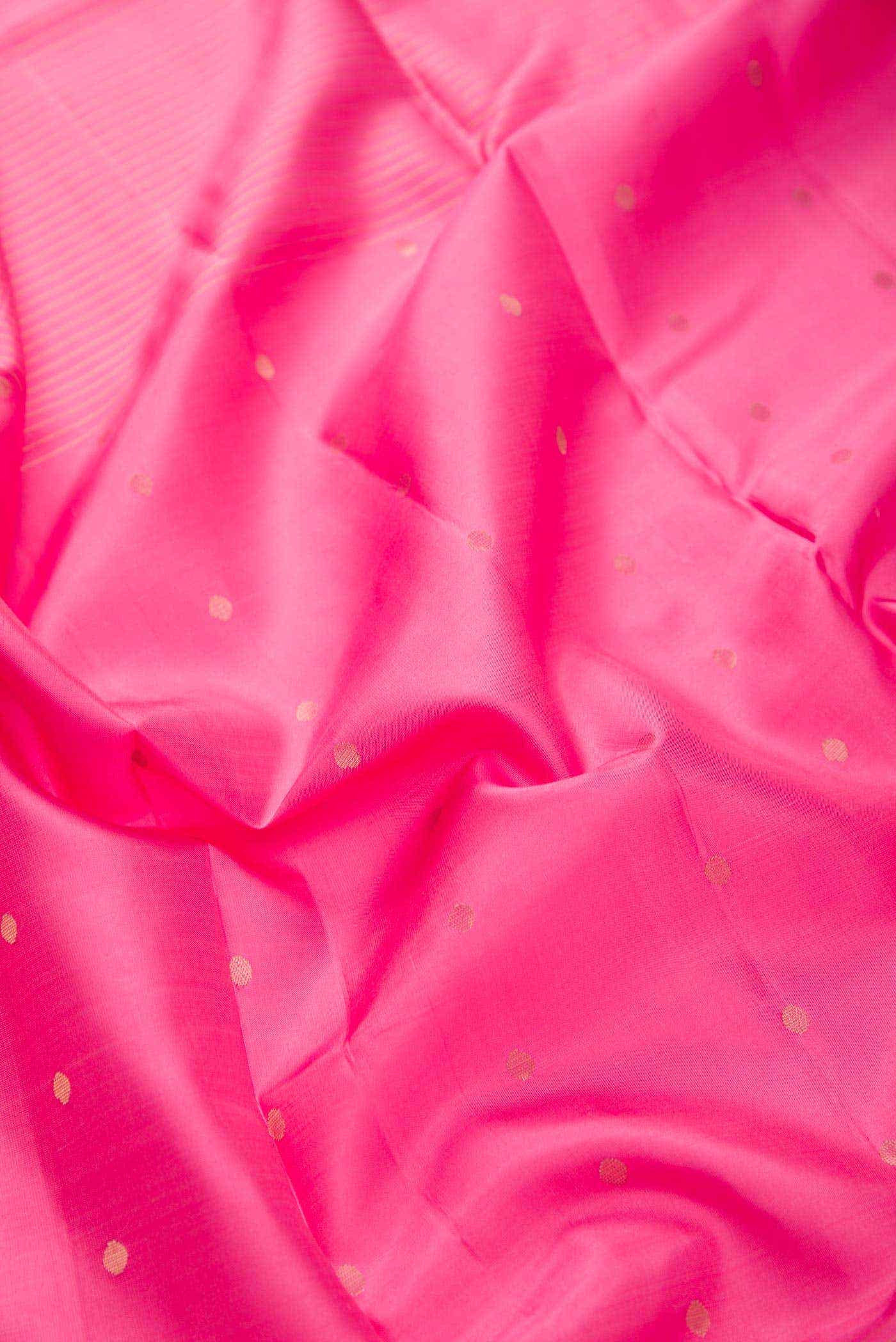 Pink Kanchipuram Silk Dress Material
