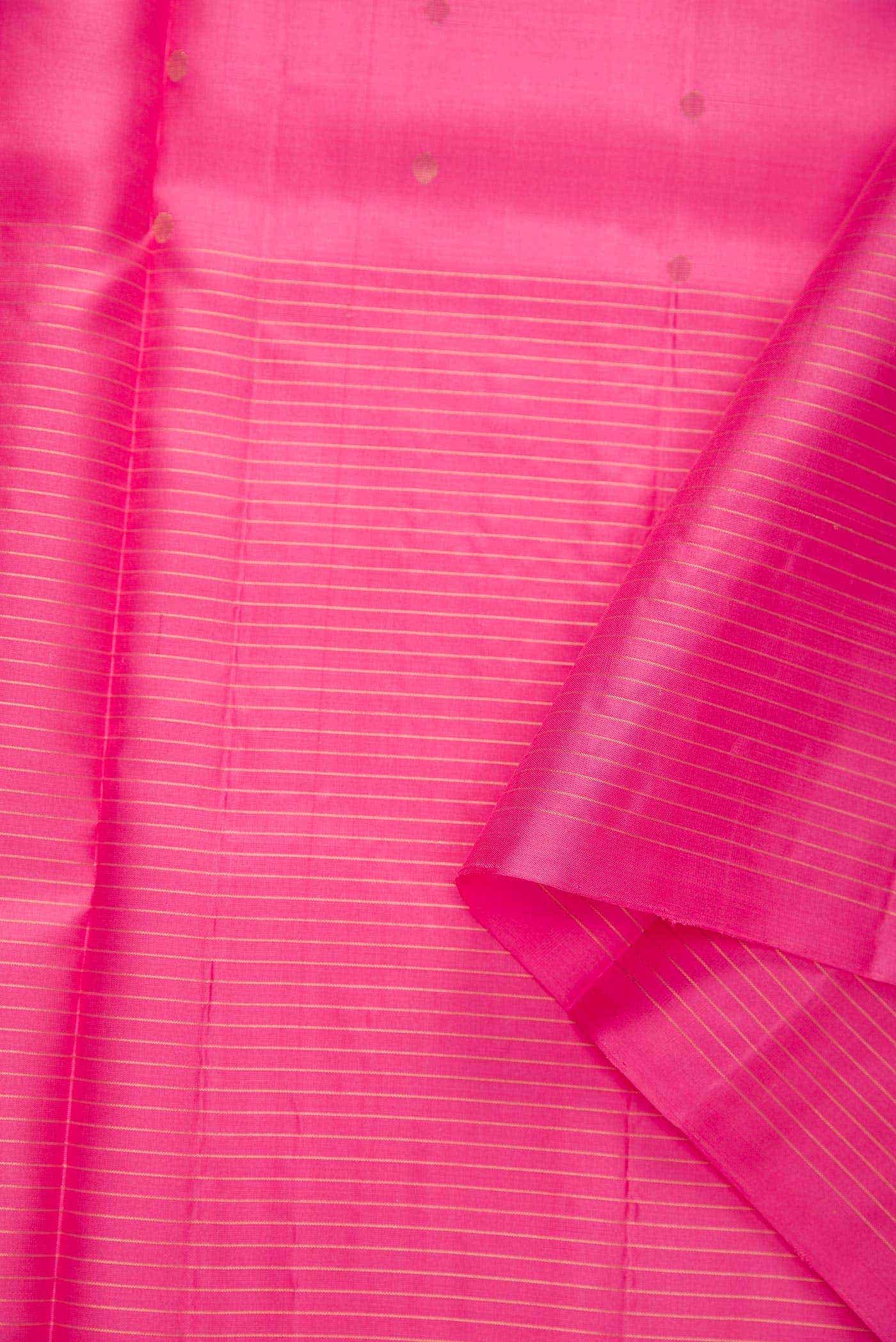 Pink Kanchipuram Silk Dress Material