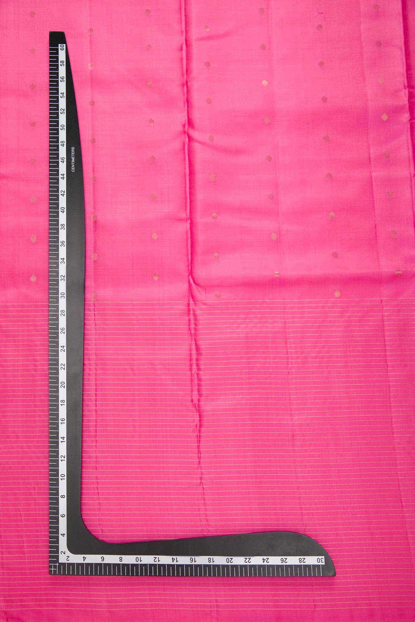 Pink Kanchipuram Silk Dress Material
