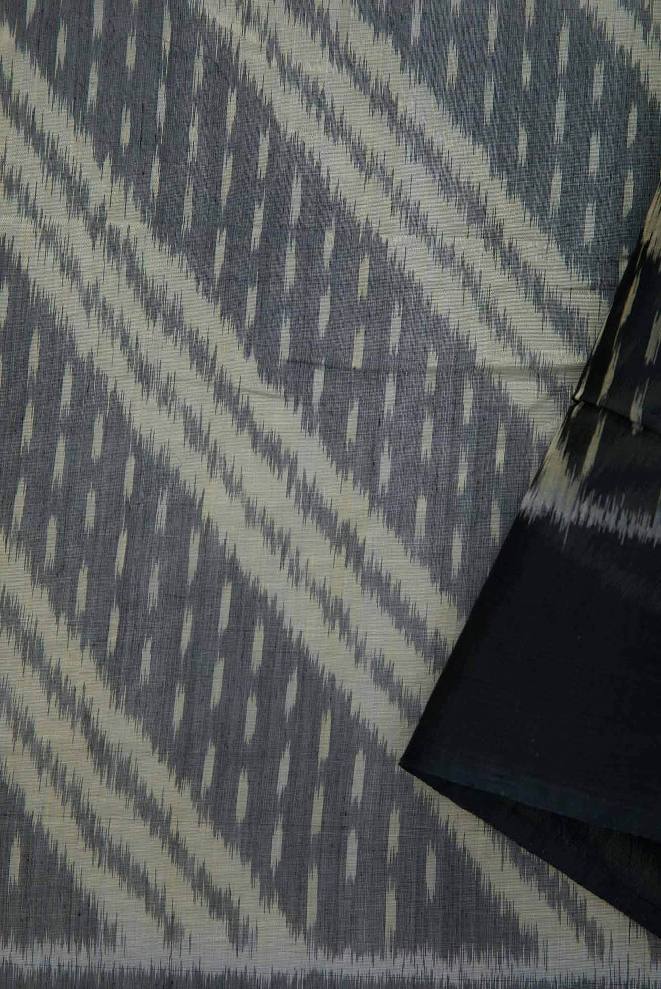 Black Silk Cotton Dress Material