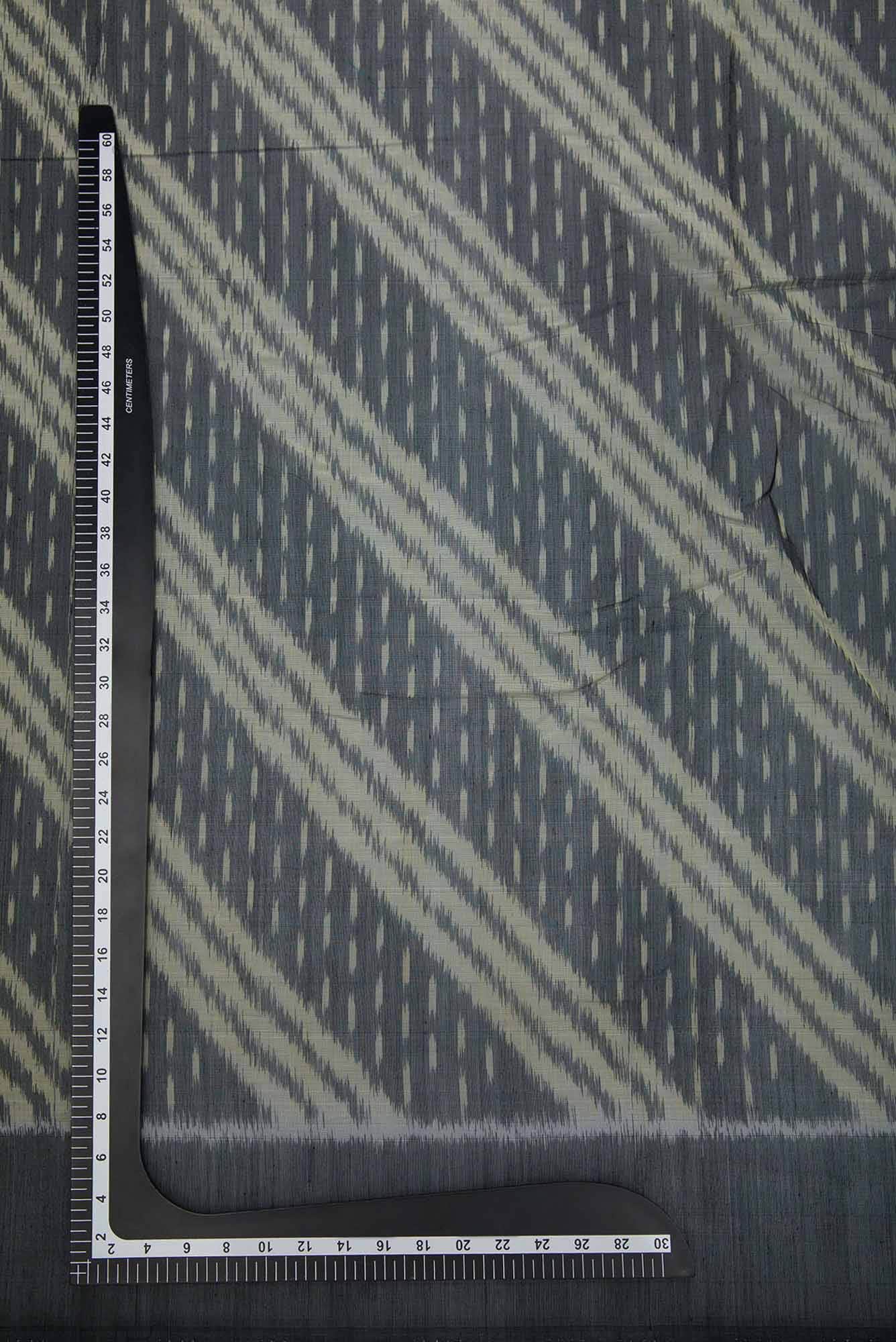 Black Silk Cotton Dress Material
